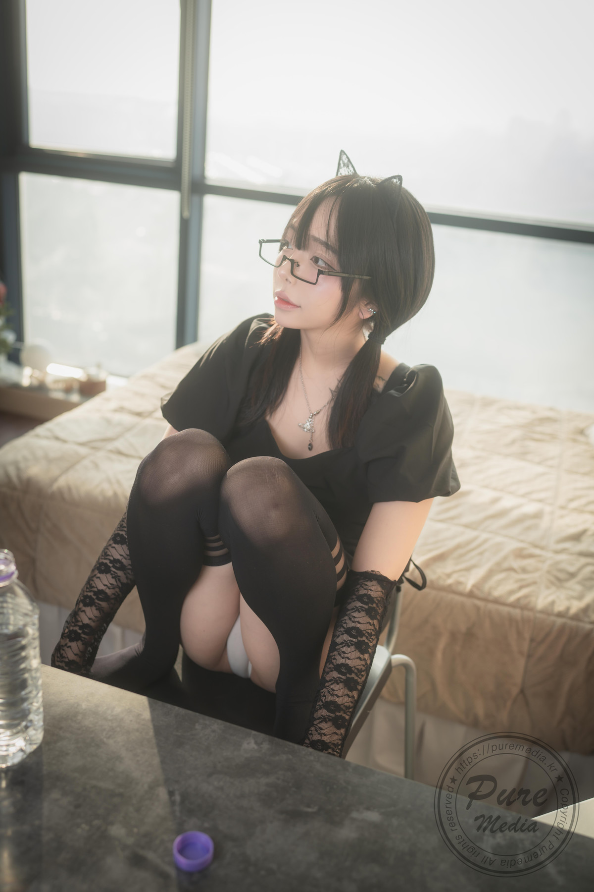 Jelly 젤리, [PURE MEDIA] Vol.272 Cute Girl’s Xex Boudoir Set.01の写真 2