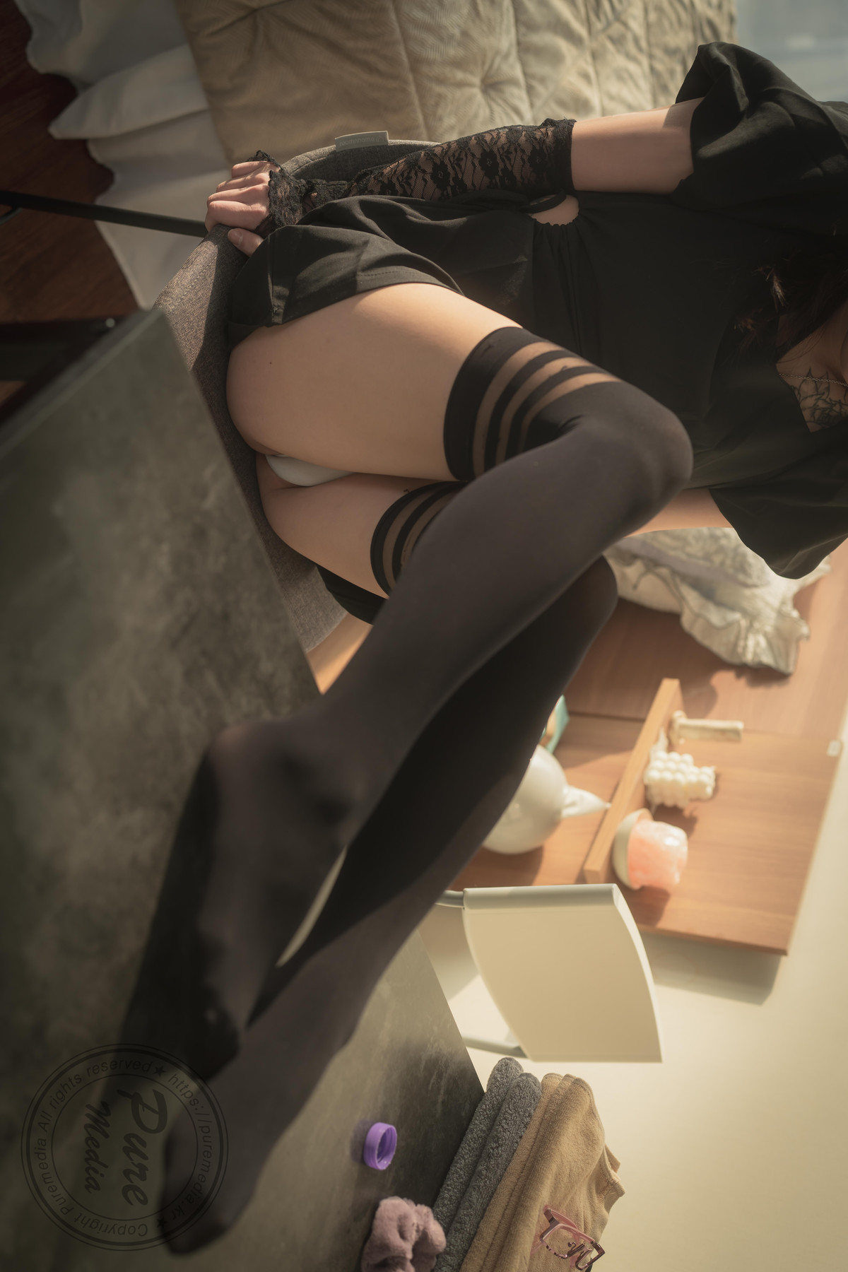 Jelly 젤리, [PURE MEDIA] Vol.272 Cute Girl’s Xex Boudoir Set.01の写真 7