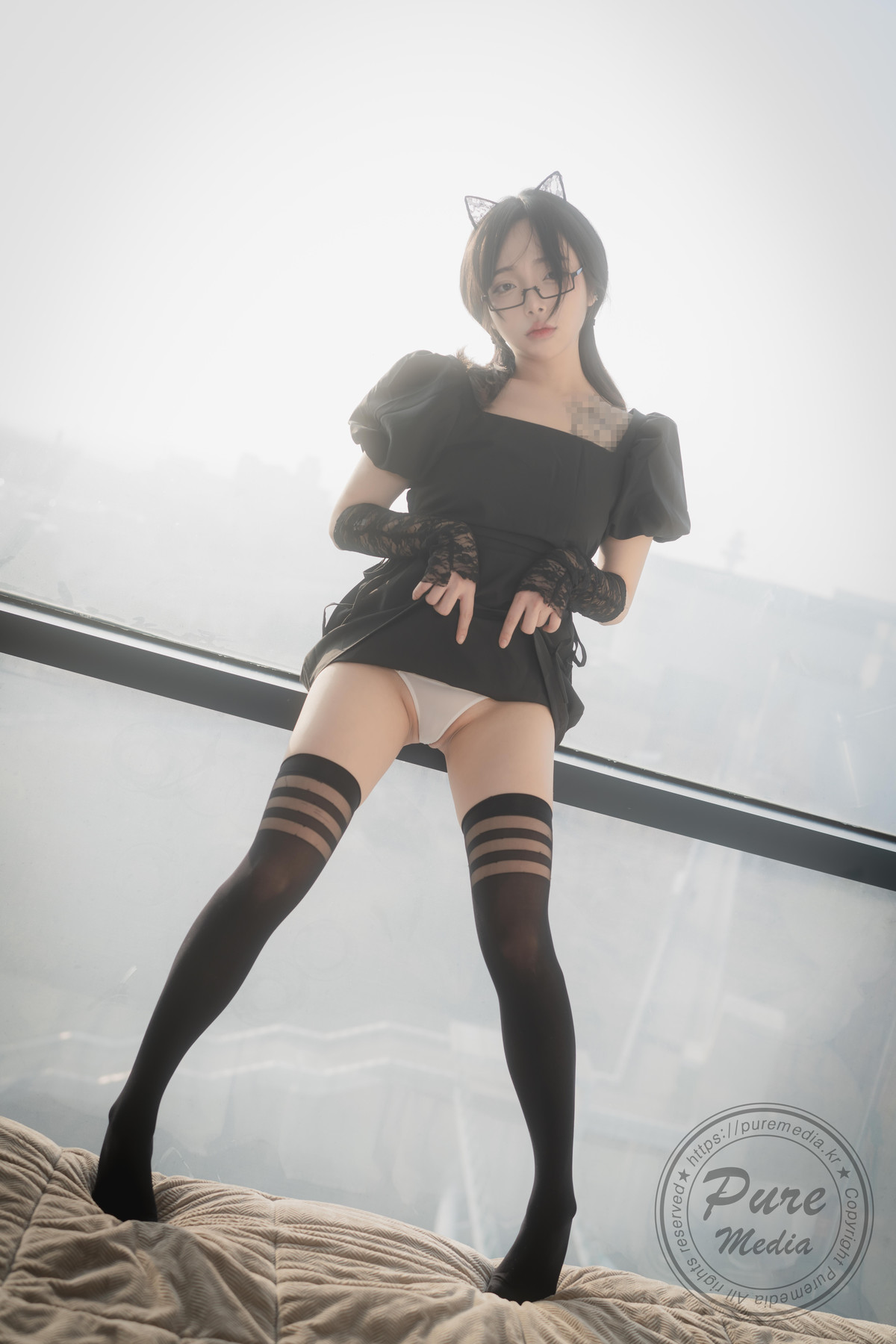 Jelly 젤리, [PURE MEDIA] Vol.272 Cute Girl’s Xex Boudoir Set.02の写真 4