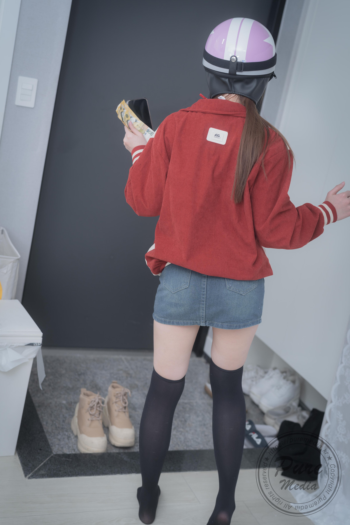 Yeha 예하, [PURE MEDIA] Vol.277 Expensive and Delicious Naked Hen Set.03の写真 61