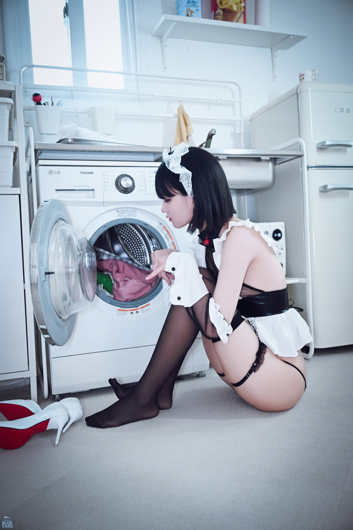 Jeong Jenny 정제니, [BLUECAKE] Maid Cosplay Set.02の写真 7