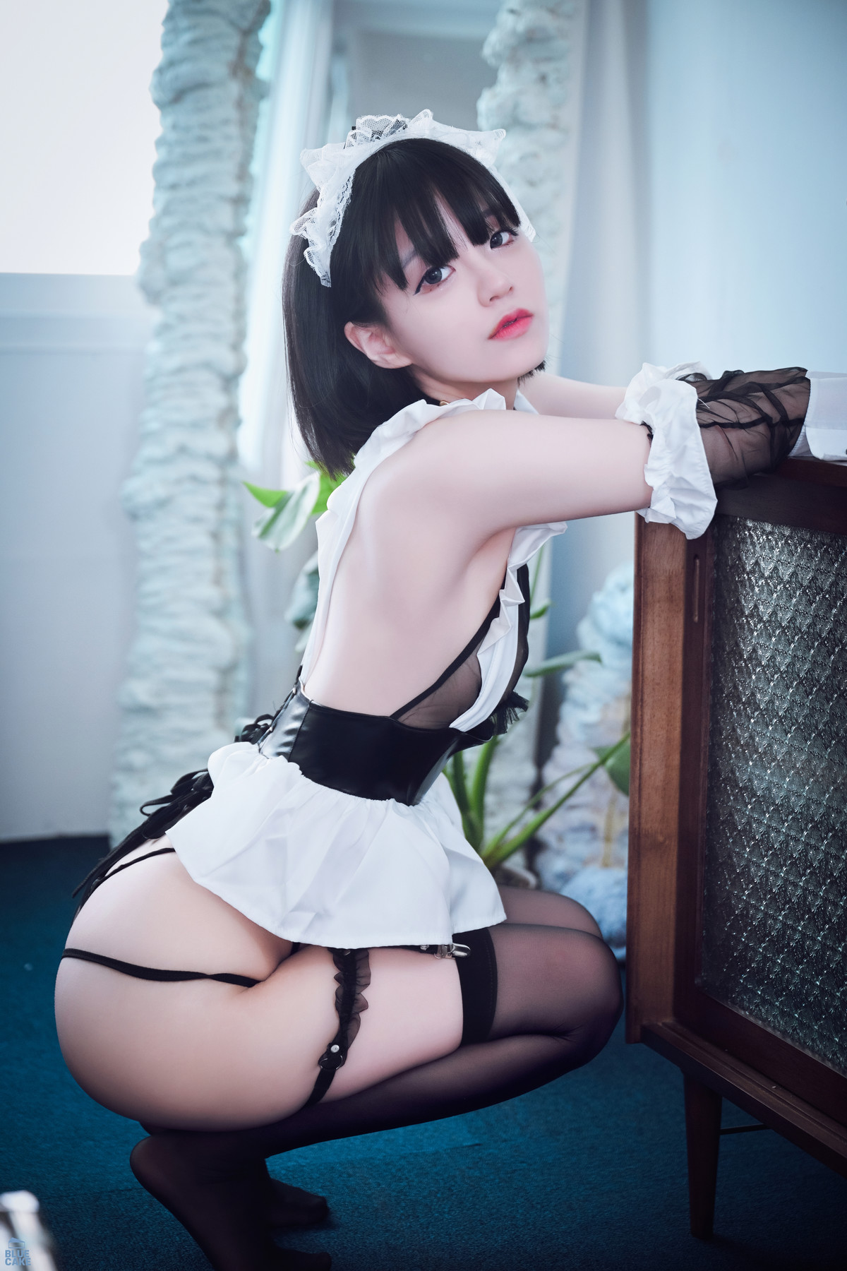 Jeong Jenny 정제니, [BLUECAKE] Maid Cosplay Set.02の写真 38