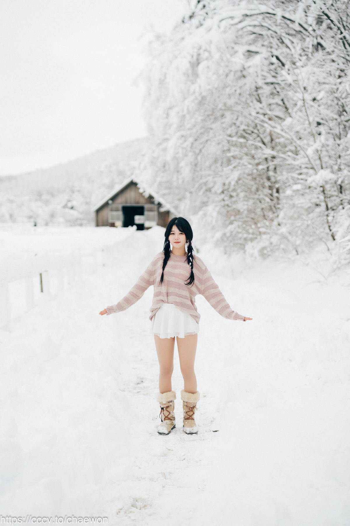 ZIA.Kwon 권지아, [Loozy] Snow Girl Set.01の写真 8