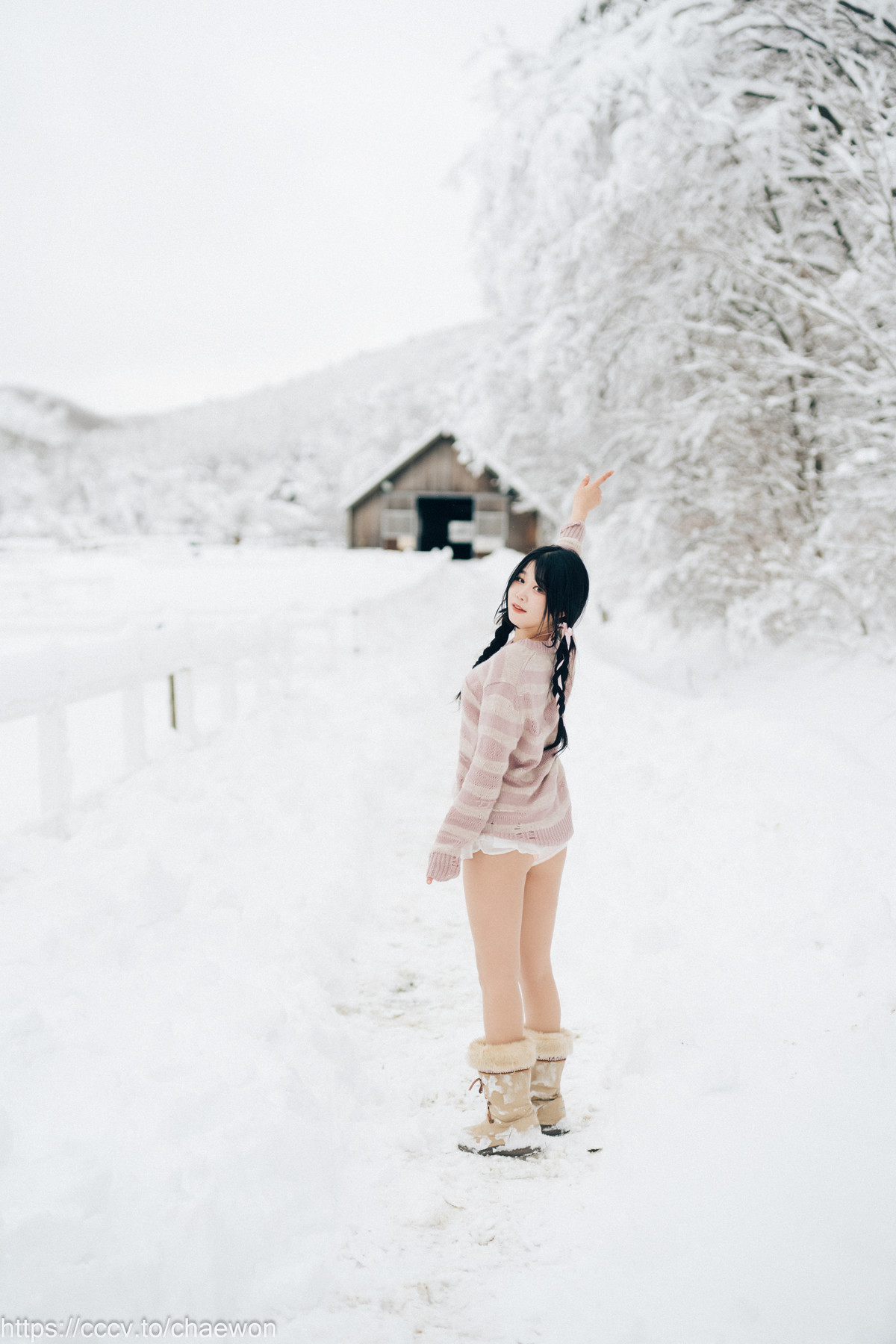 ZIA.Kwon 권지아, [Loozy] Snow Girl Set.01の写真 9