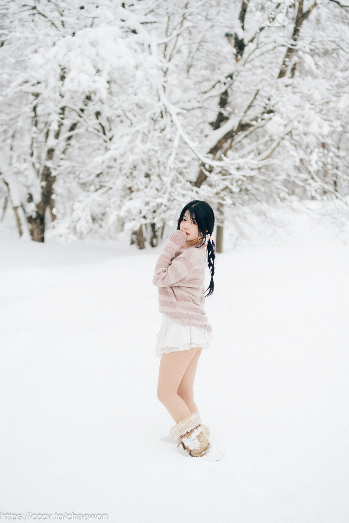 ZIA.Kwon 권지아, [Loozy] Snow Girl Set.01の写真 30