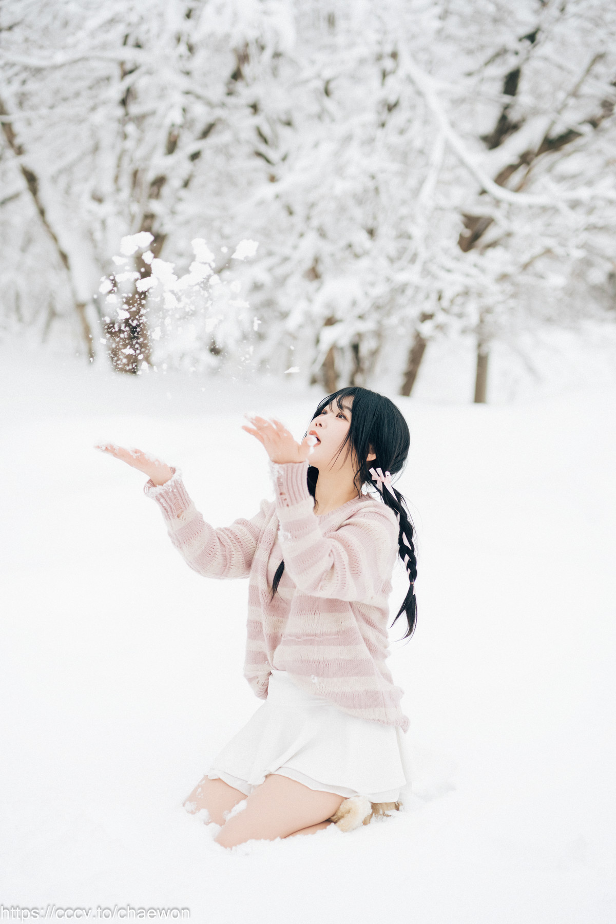 ZIA.Kwon 권지아, [Loozy] Snow Girl Set.01の写真 35