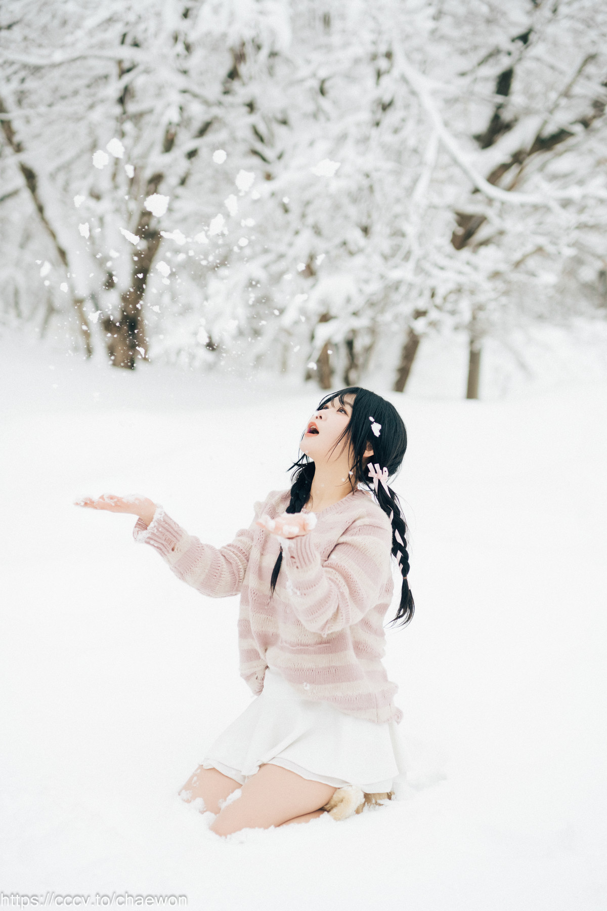 ZIA.Kwon 권지아, [Loozy] Snow Girl Set.01の写真 36