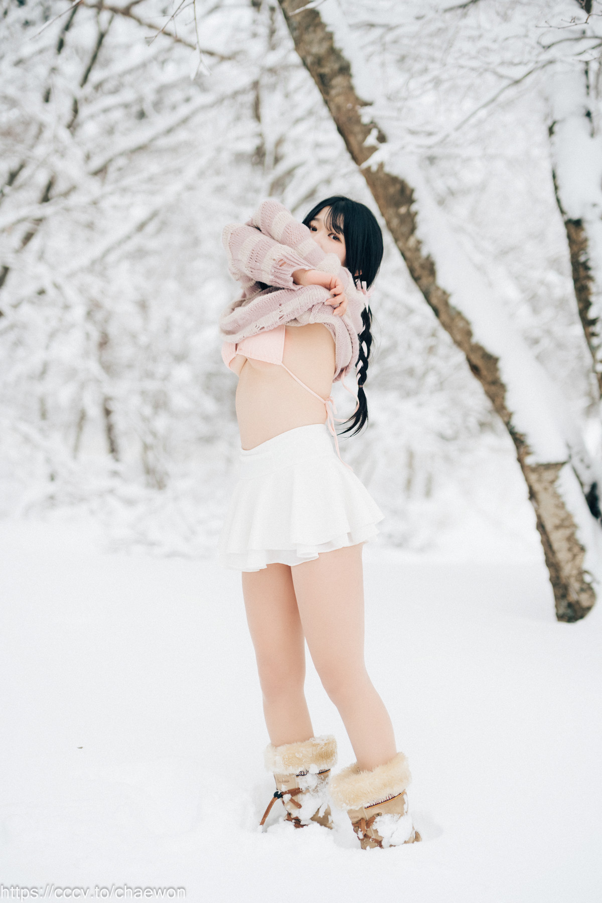 ZIA.Kwon 권지아, [Loozy] Snow Girl Set.01の写真 39