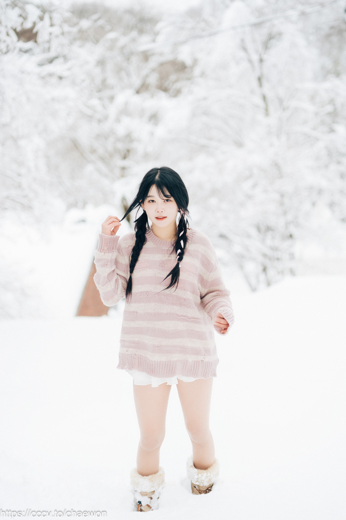 ZIA.Kwon 권지아, [Loozy] Snow Girl Set.01の写真 43