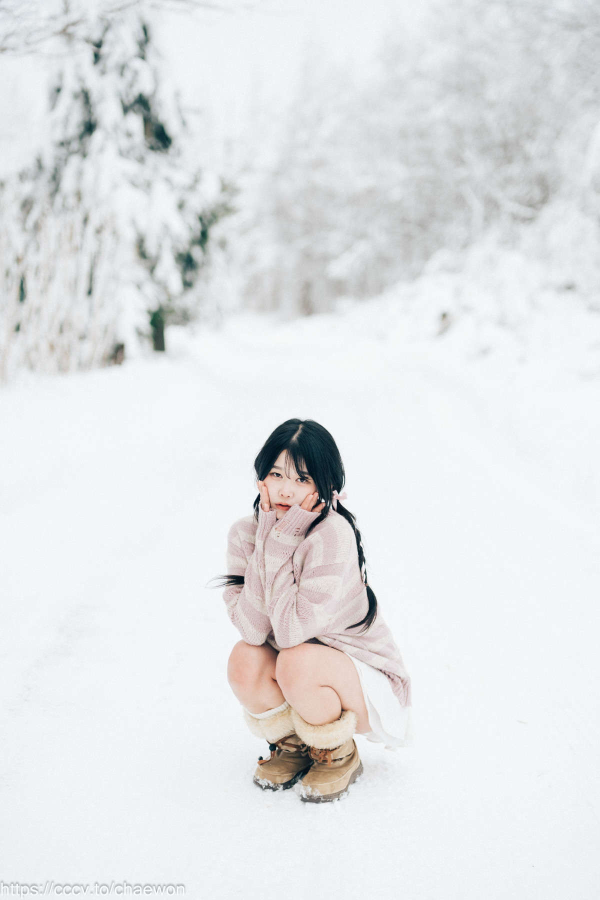 ZIA.Kwon 권지아, [Loozy] Snow Girl Set.02の写真 7