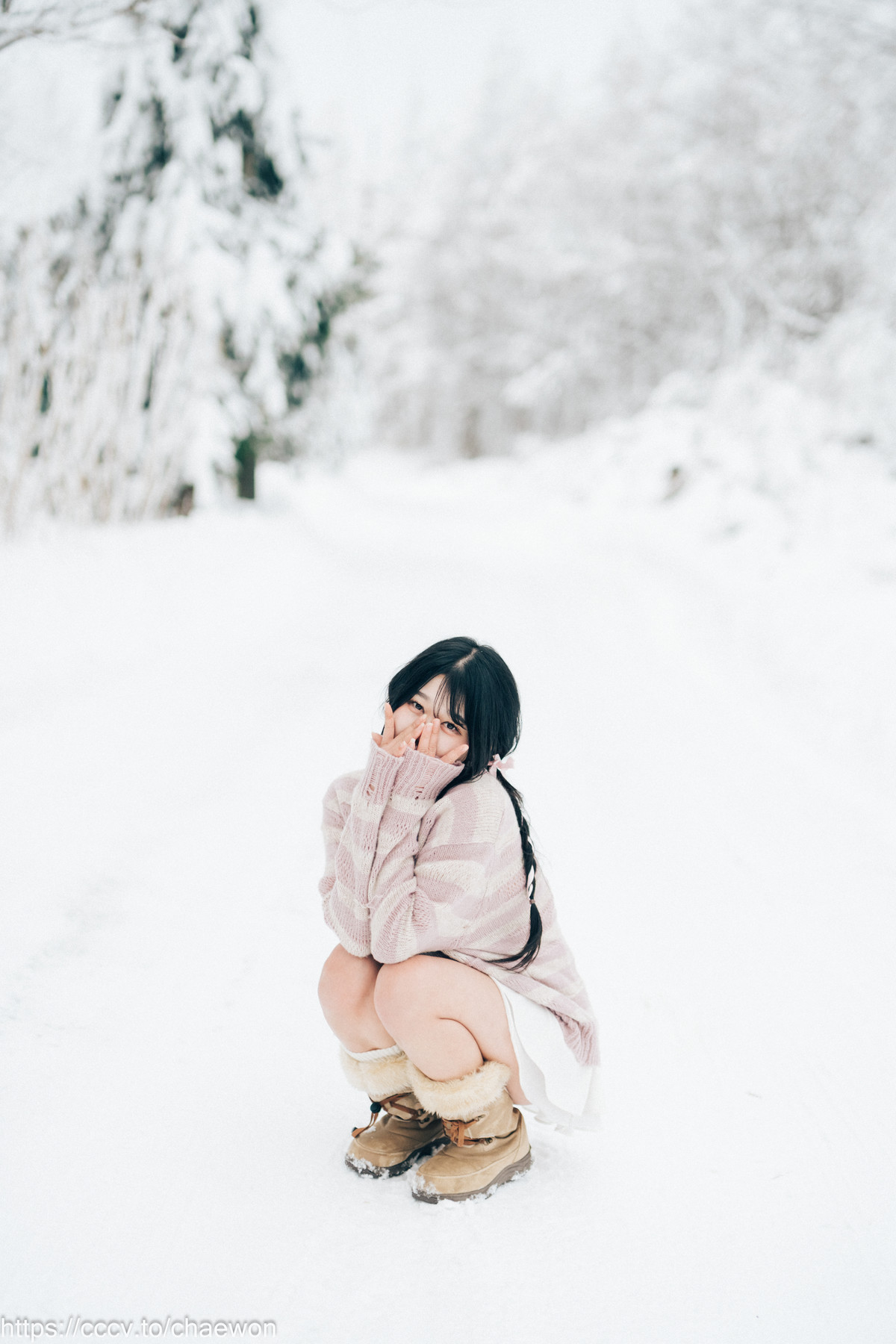 ZIA.Kwon 권지아, [Loozy] Snow Girl Set.02の写真 8