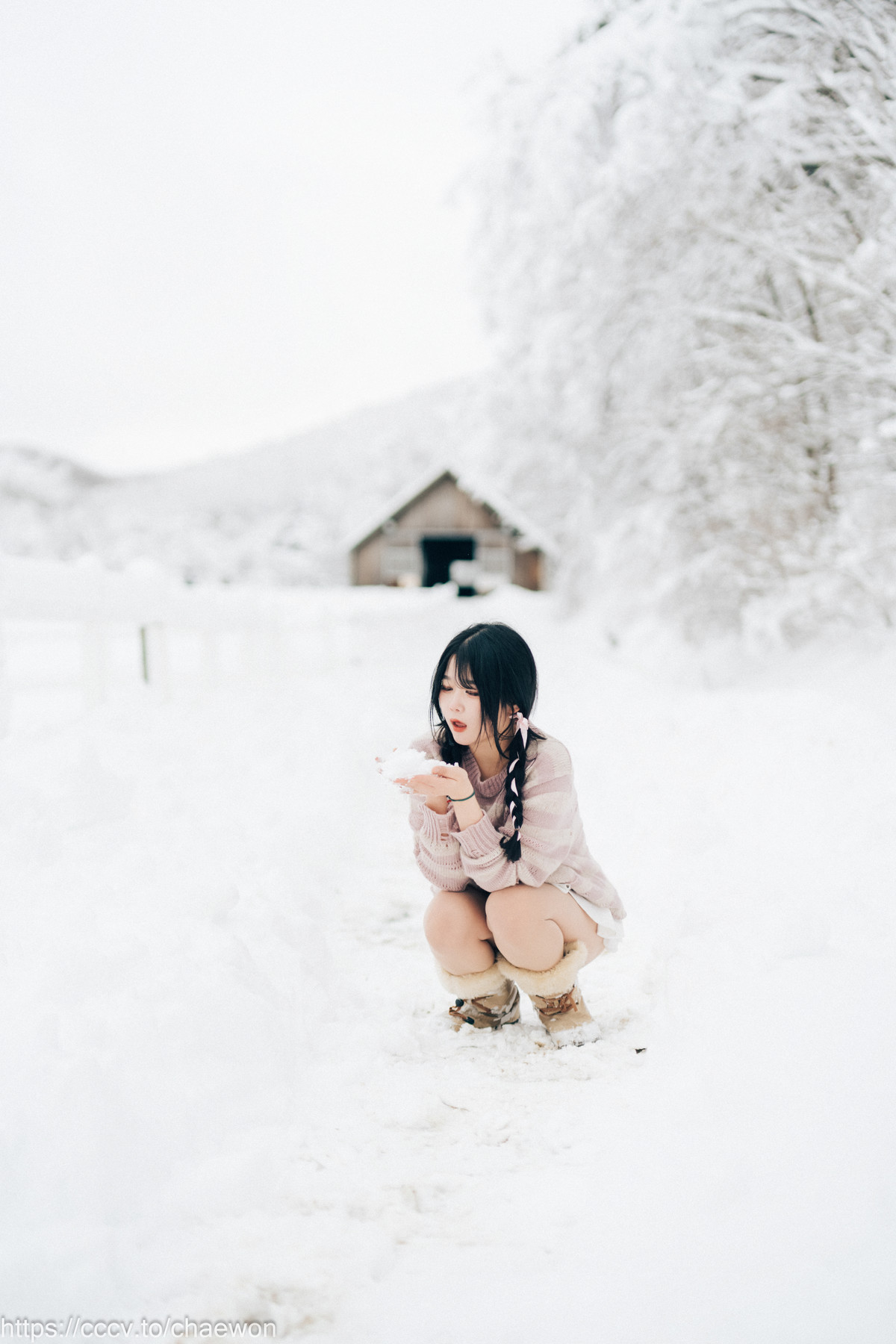 ZIA.Kwon 권지아, [Loozy] Snow Girl Set.02の写真 9