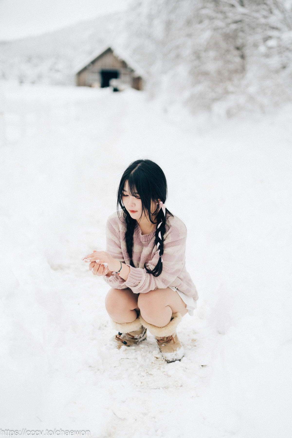 ZIA.Kwon 권지아, [Loozy] Snow Girl Set.02の写真 10