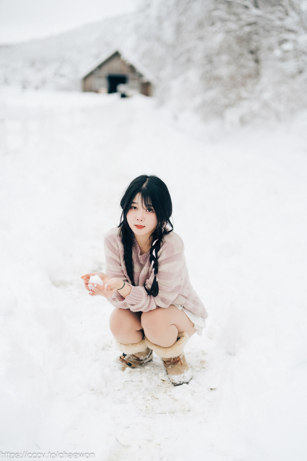 ZIA.Kwon 권지아, [Loozy] Snow Girl Set.02の写真 11