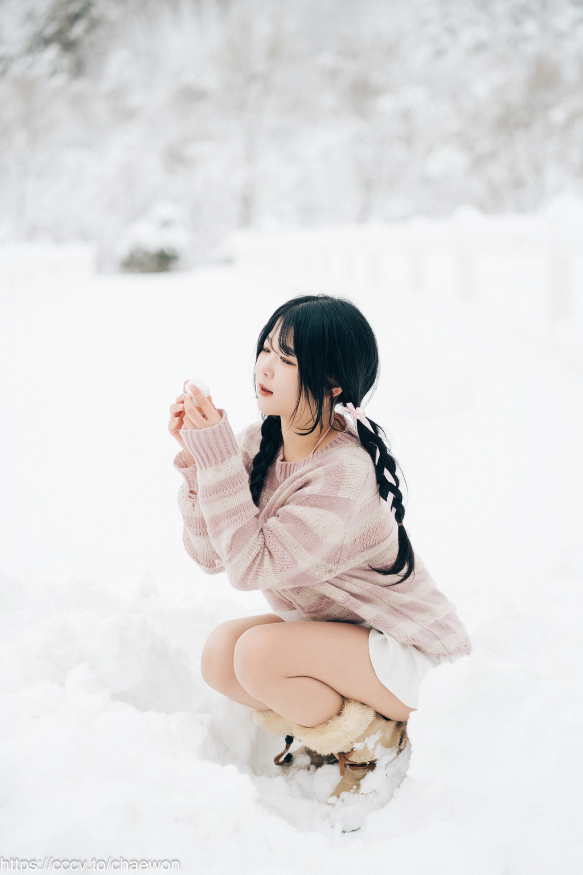 ZIA.Kwon 권지아, [Loozy] Snow Girl Set.02の写真 16