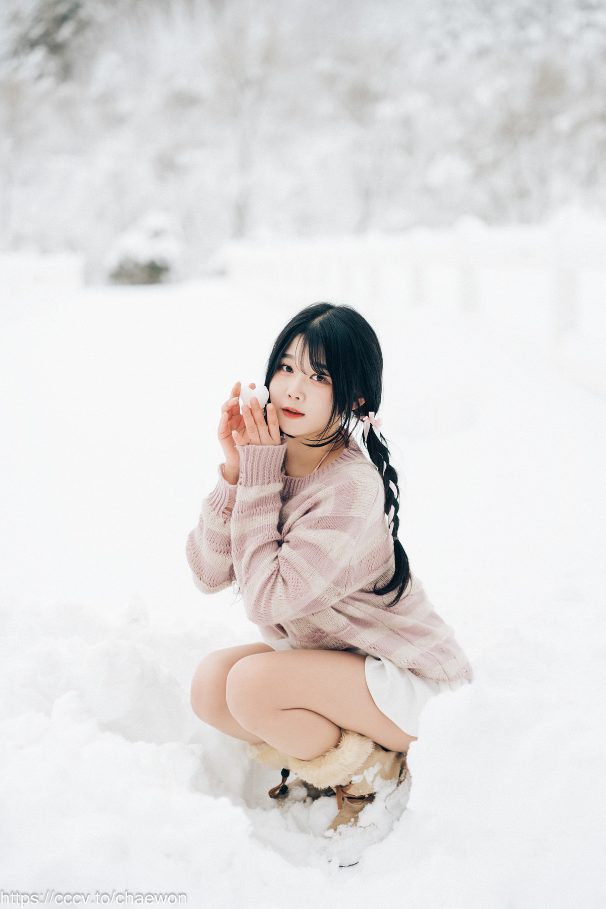 ZIA.Kwon 권지아, [Loozy] Snow Girl Set.02の写真 17