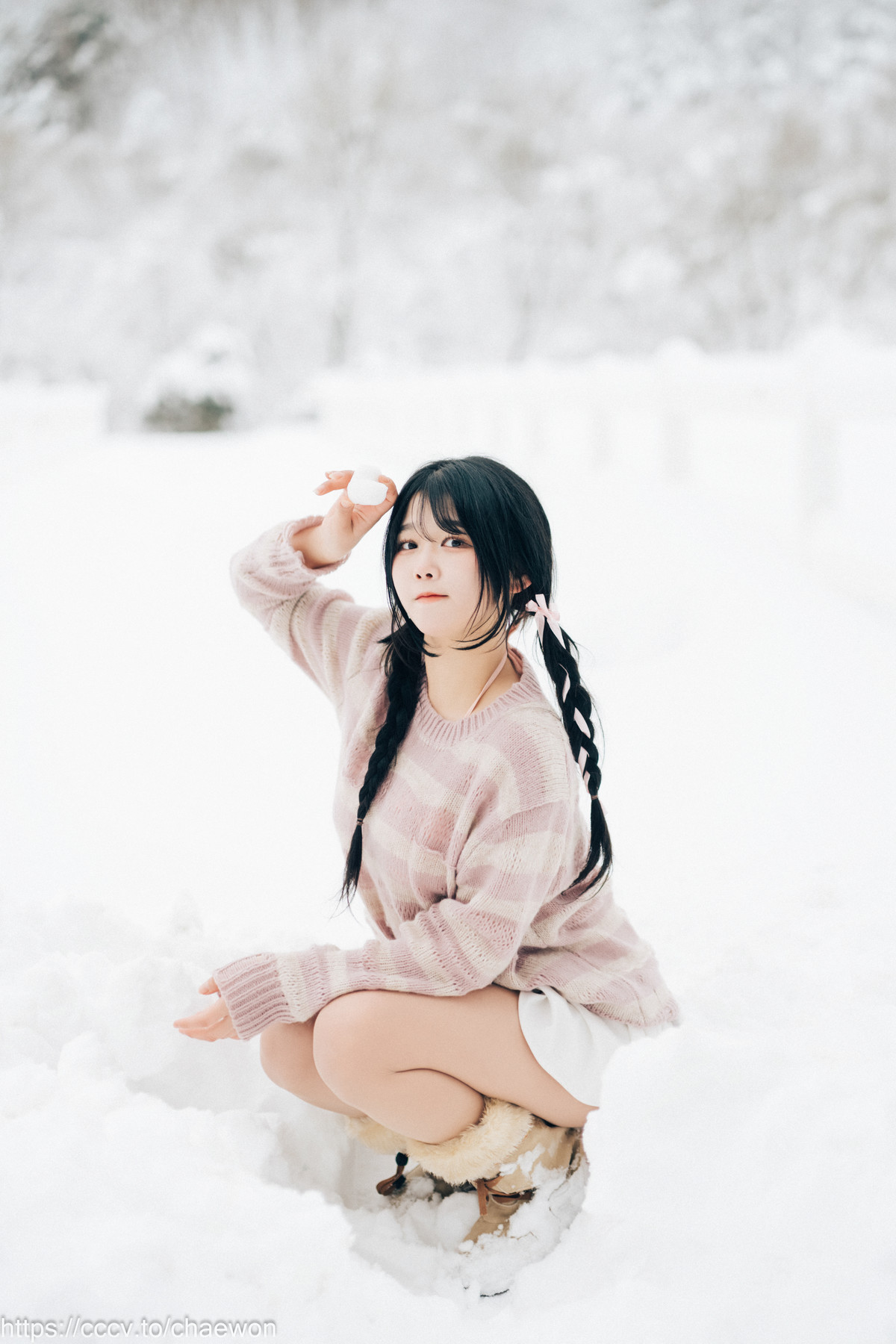 ZIA.Kwon 권지아, [Loozy] Snow Girl Set.02の写真 18
