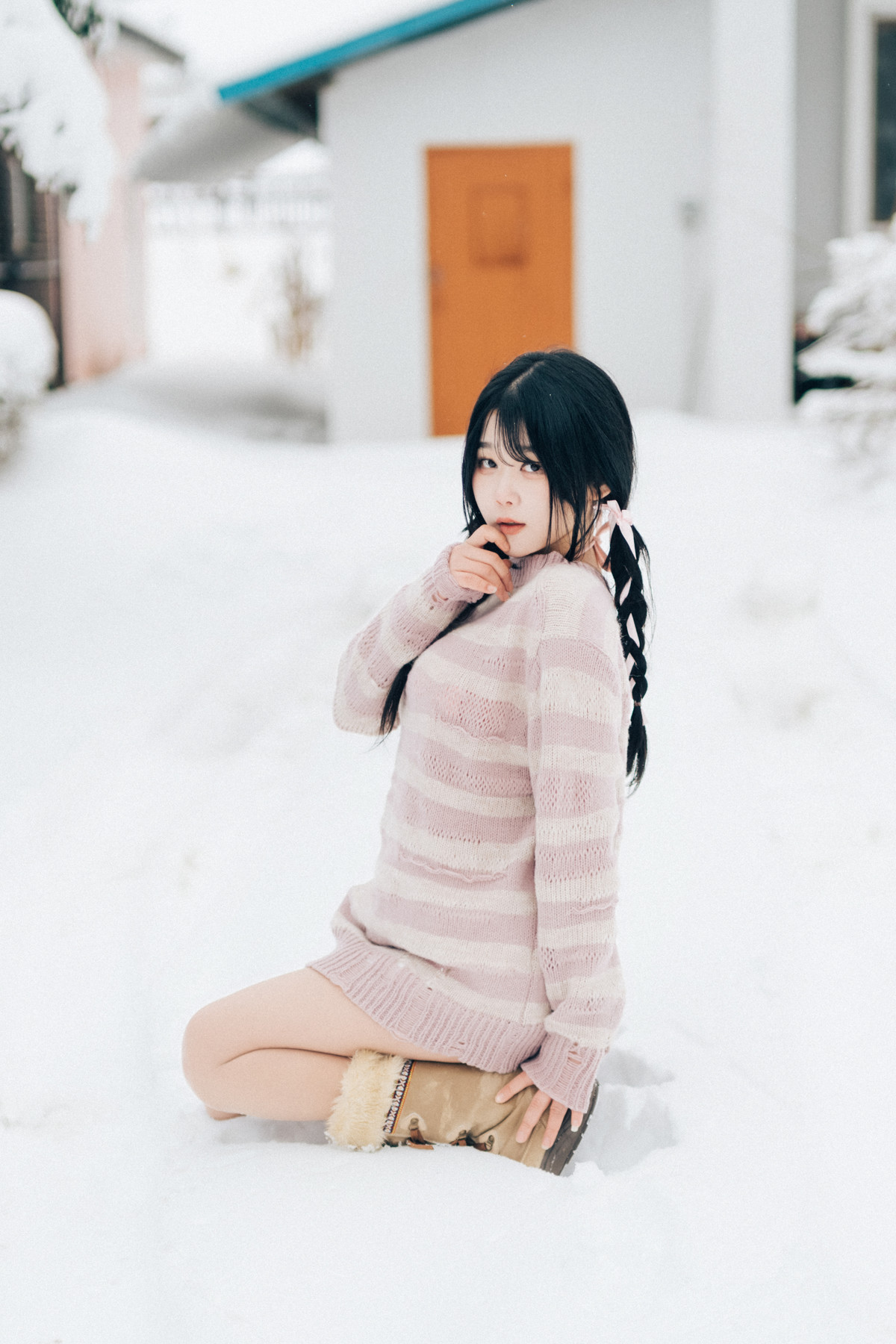 ZIA.Kwon 권지아, [Loozy] Snow Girl Set.02の写真 36