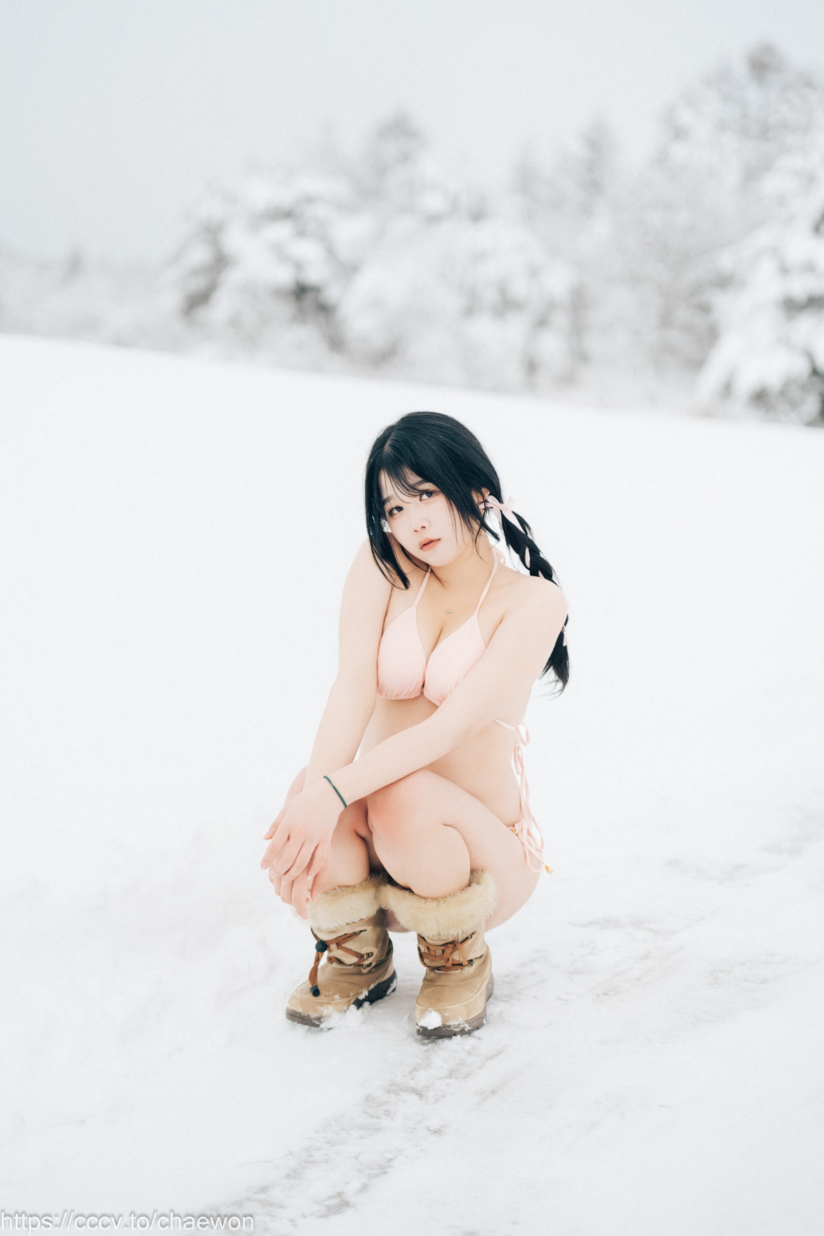 ZIA.Kwon 권지아, [Loozy] Snow Girl Set.02の写真 51