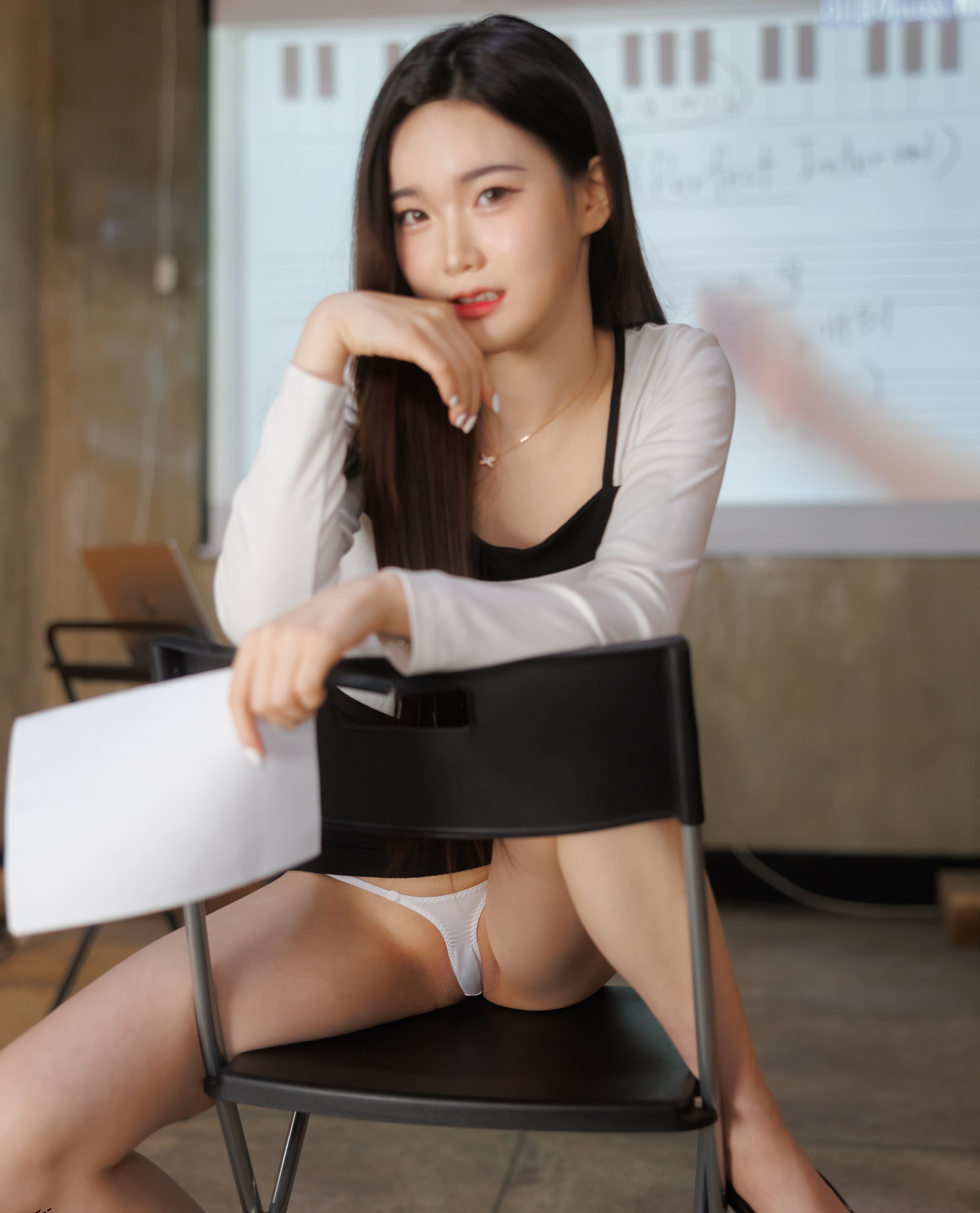 Hayun 하윤, [Bimilstory] Freshman at College of Music Set.03の写真 10