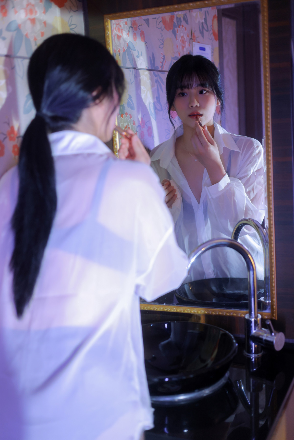 Yui 유이, [Yo-U] Blackroom Set.01の写真 5