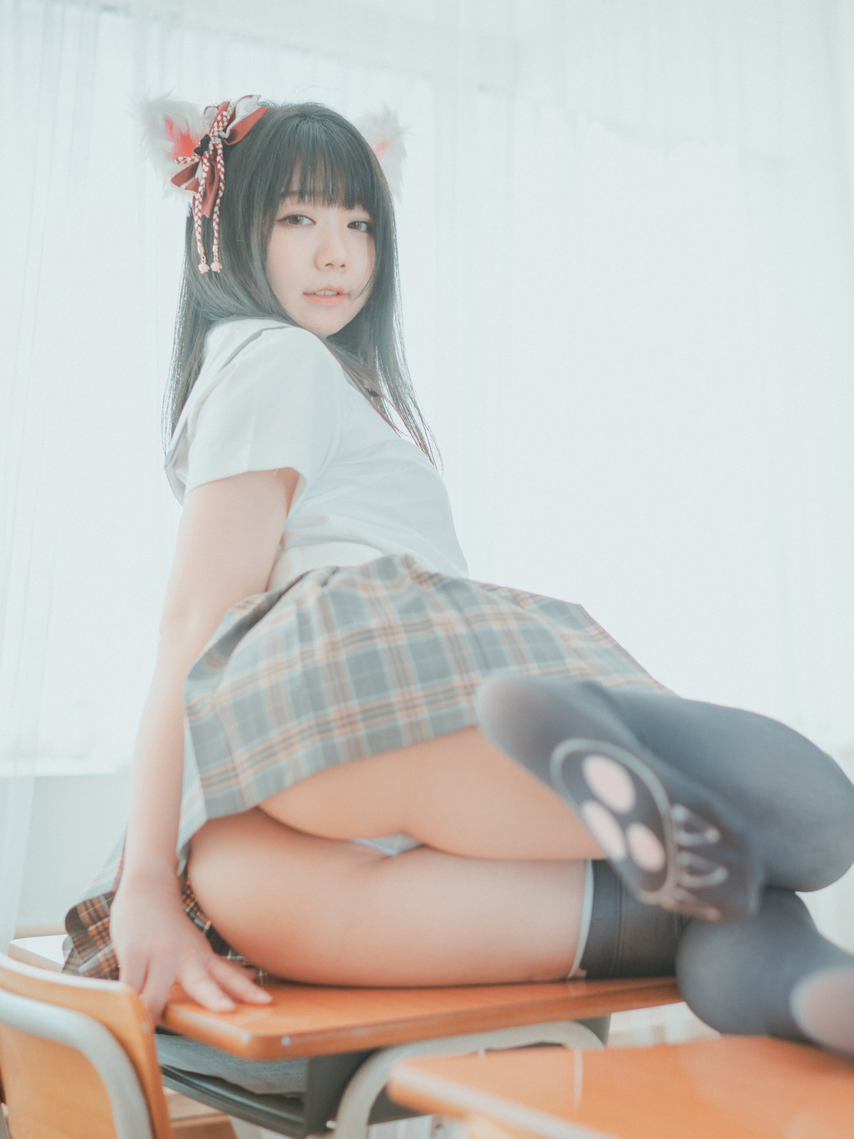 Pian 피안화, [DJAWA] Cat girl does not take classesの写真 4