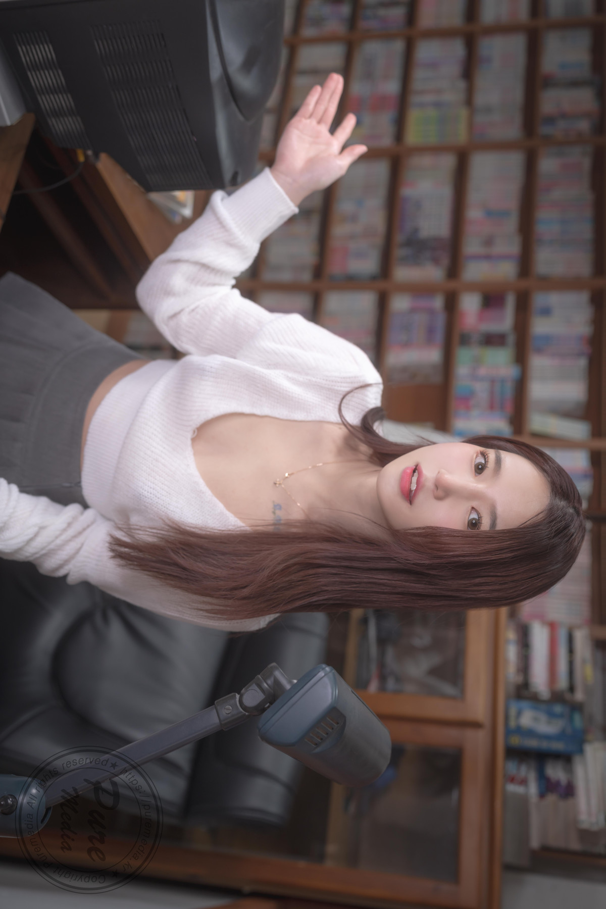 Yeha 예하, PURE MEDIA Vol.273 Dreaming With Library Girl Set.01の写真 5
