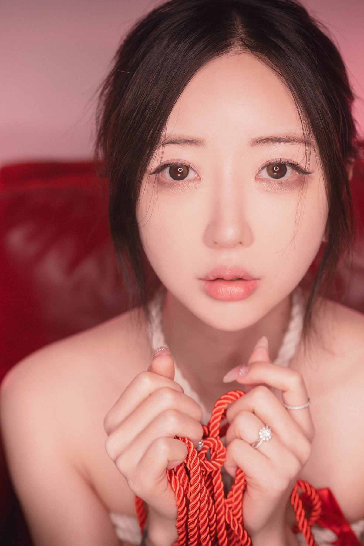 Jia 지아, Pure Media Vol.283 Tie Me Up With a Rope Set.04の写真 32