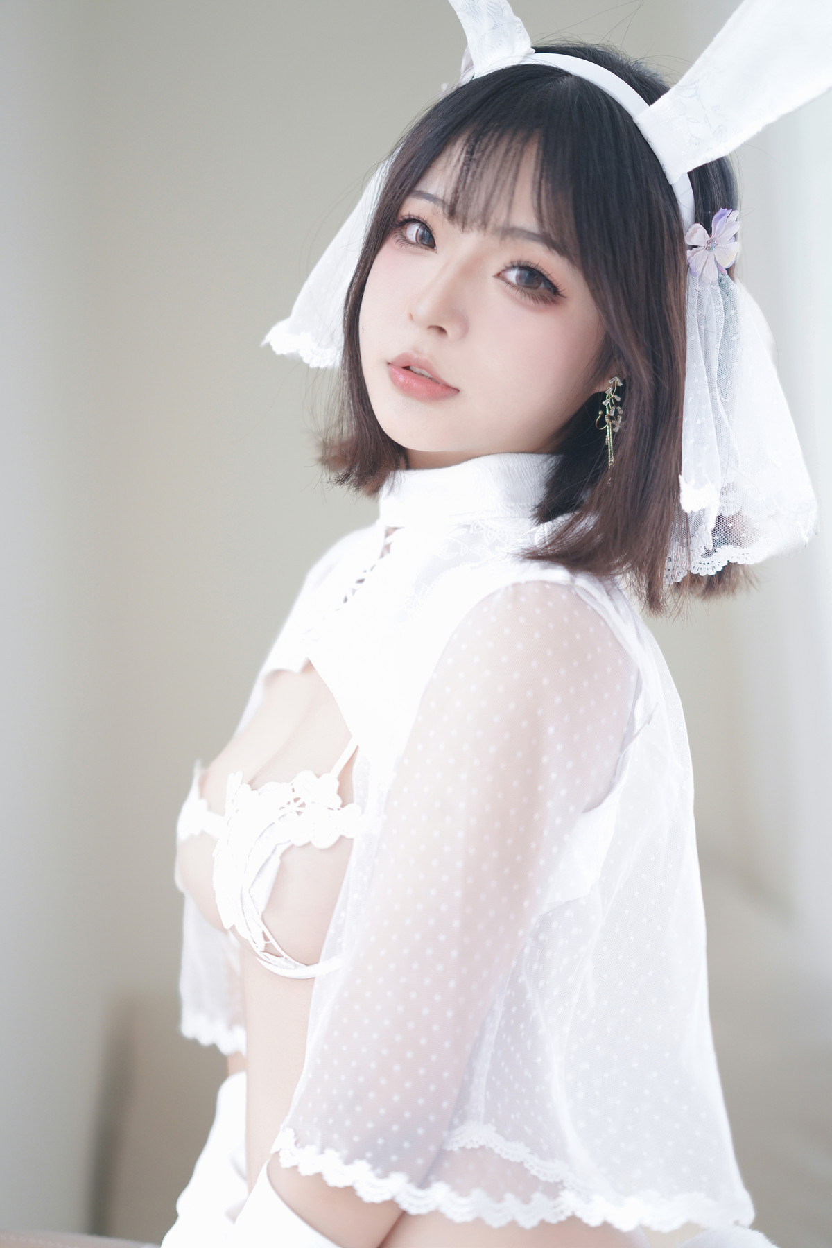Cosplay Yuuhui玉汇 雪兔 Set.01の写真 34