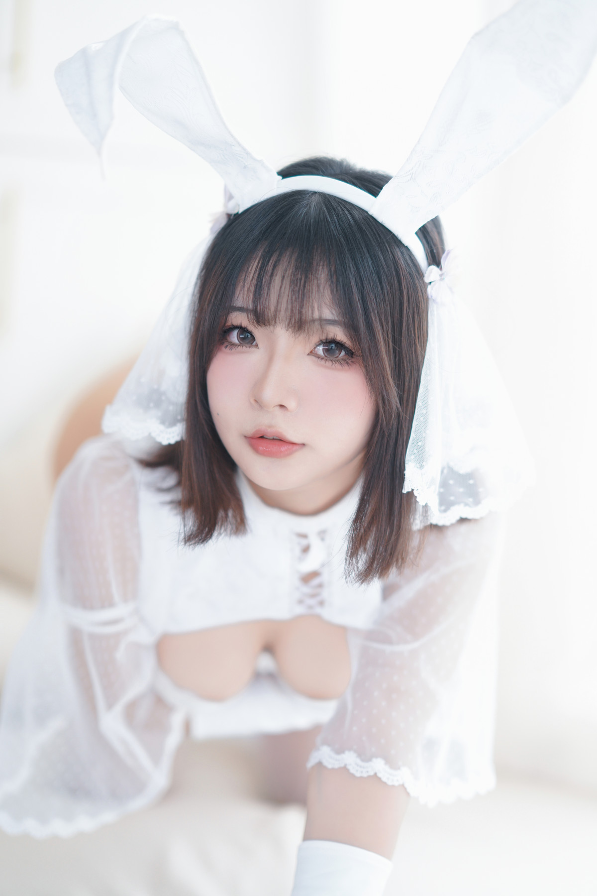 Cosplay Yuuhui玉汇 雪兔 Set.01の写真 47