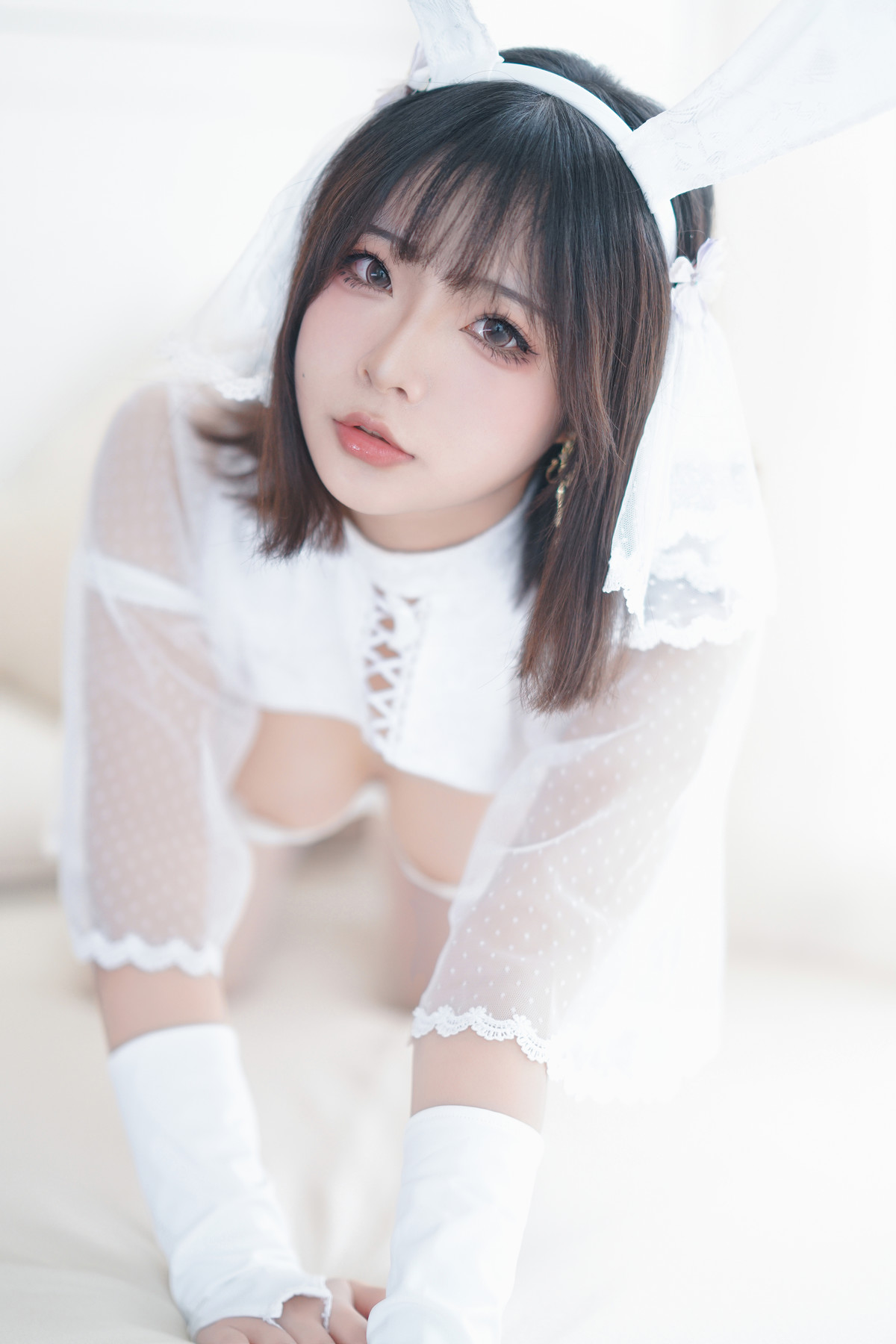 Cosplay Yuuhui玉汇 雪兔 Set.01の写真 48