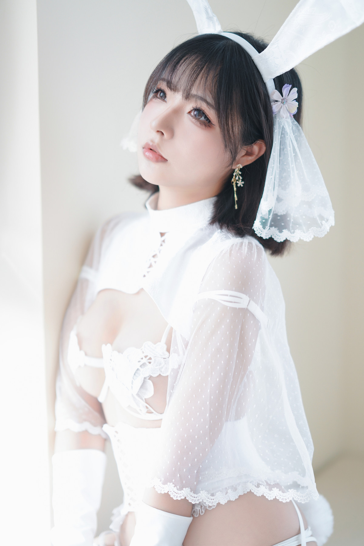 Cosplay Yuuhui玉汇 雪兔 Set.01の写真 50