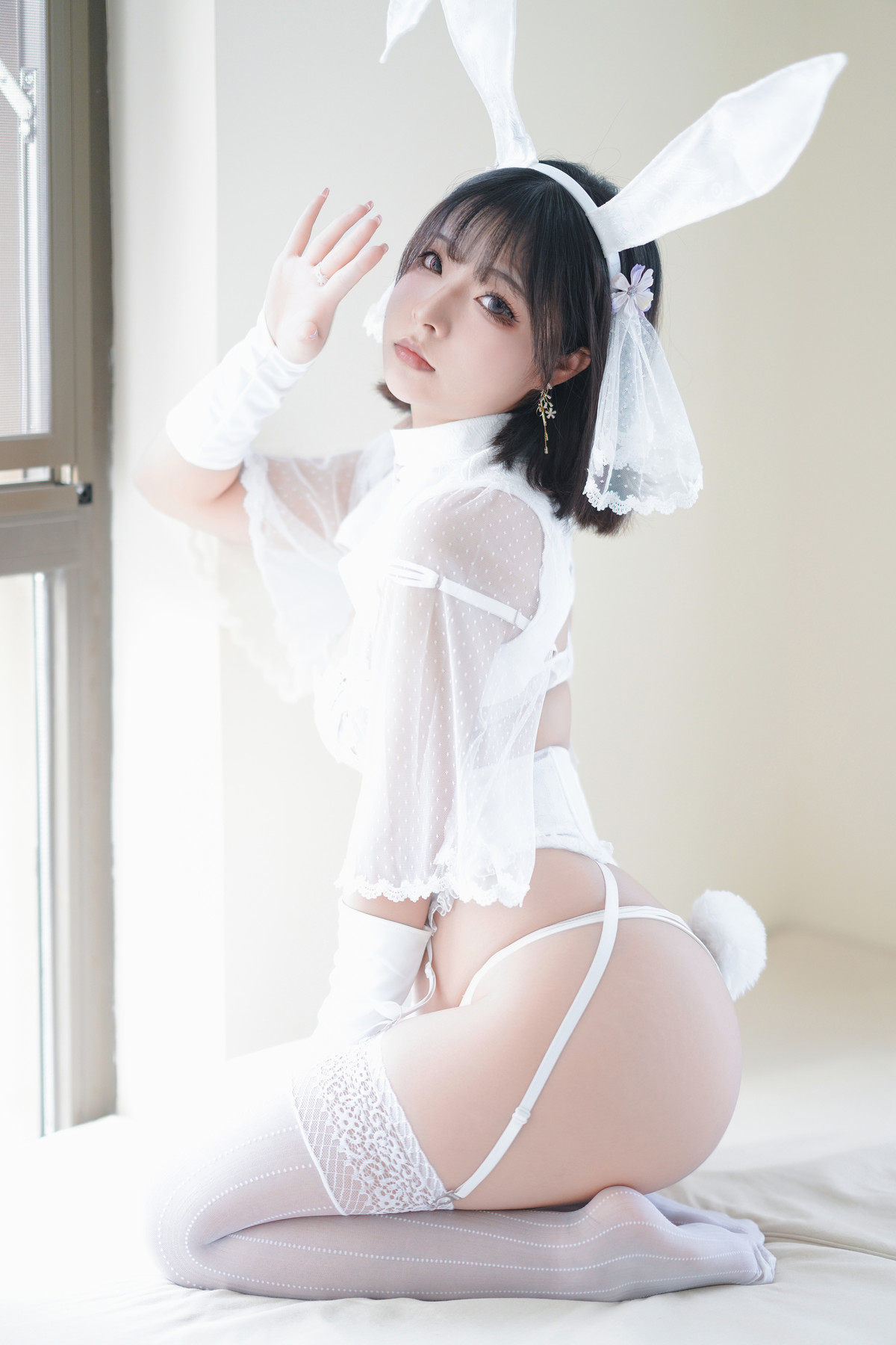 Cosplay Yuuhui玉汇 雪兔 Set.01の写真 52
