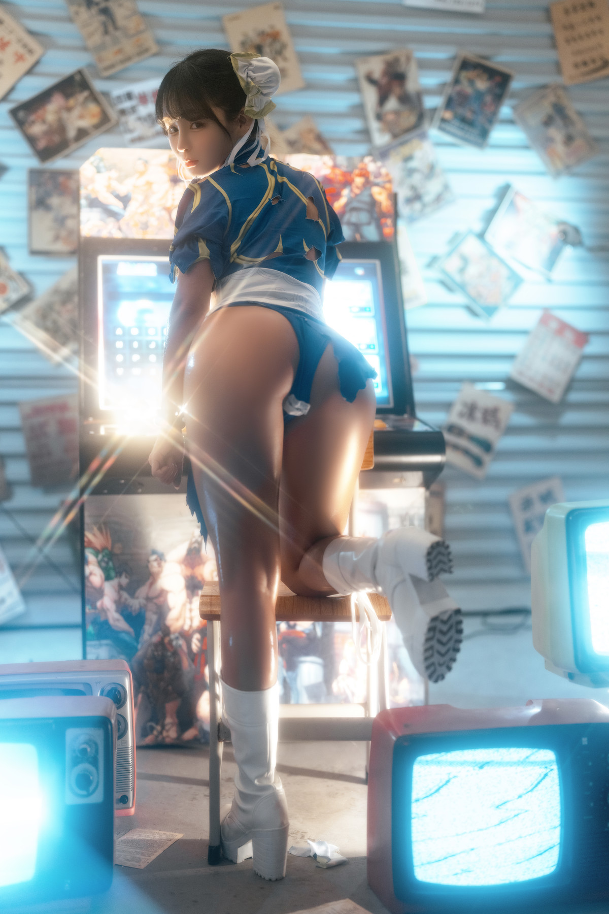 Cosplay 桜井宁宁 电玩春丽 Set.02の写真 4