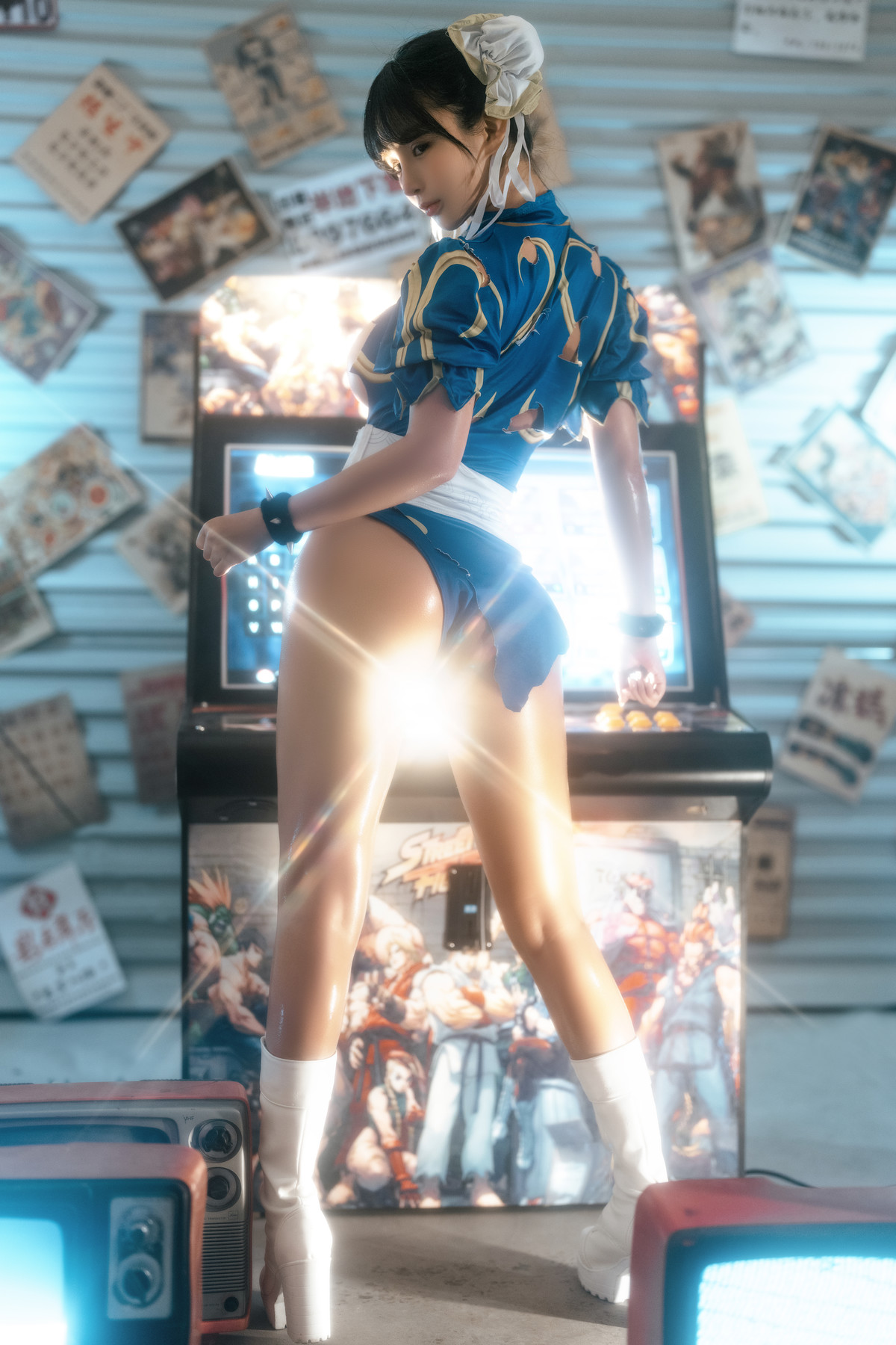 Cosplay 桜井宁宁 电玩春丽 Set.02の写真 7
