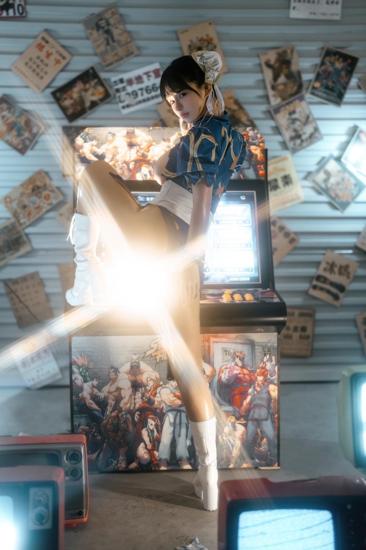 Cosplay 桜井宁宁 电玩春丽 Set.02の写真 14