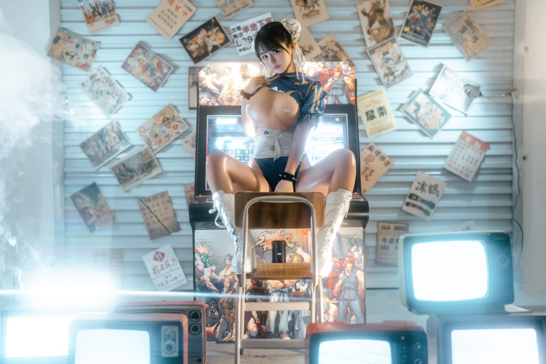 Cosplay 桜井宁宁 电玩春丽 Set.02の写真 22