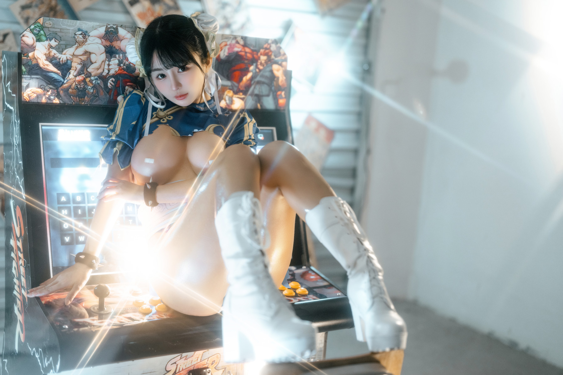 Cosplay 桜井宁宁 电玩春丽 Set.02の写真 28