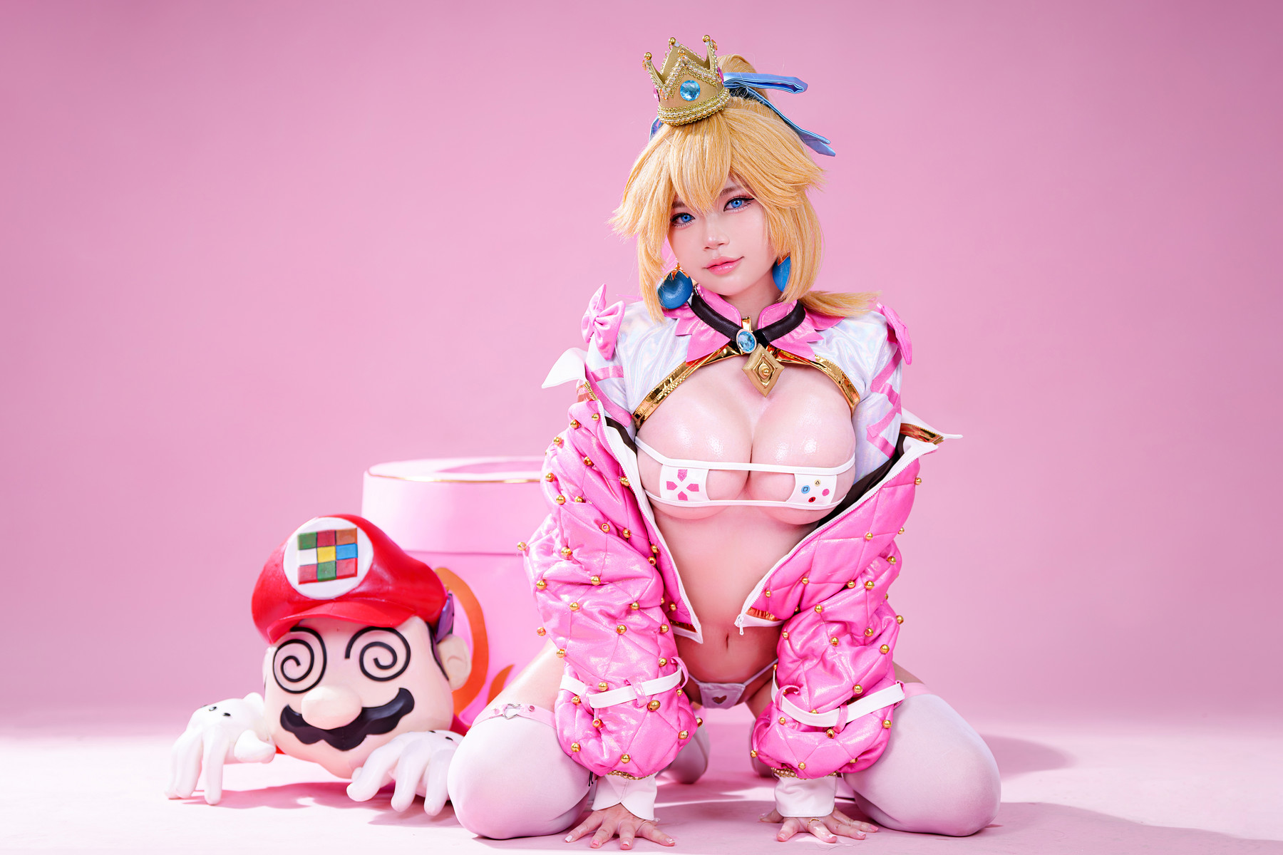 Cosplay ZinieQ Princess Peach Figureの写真 14