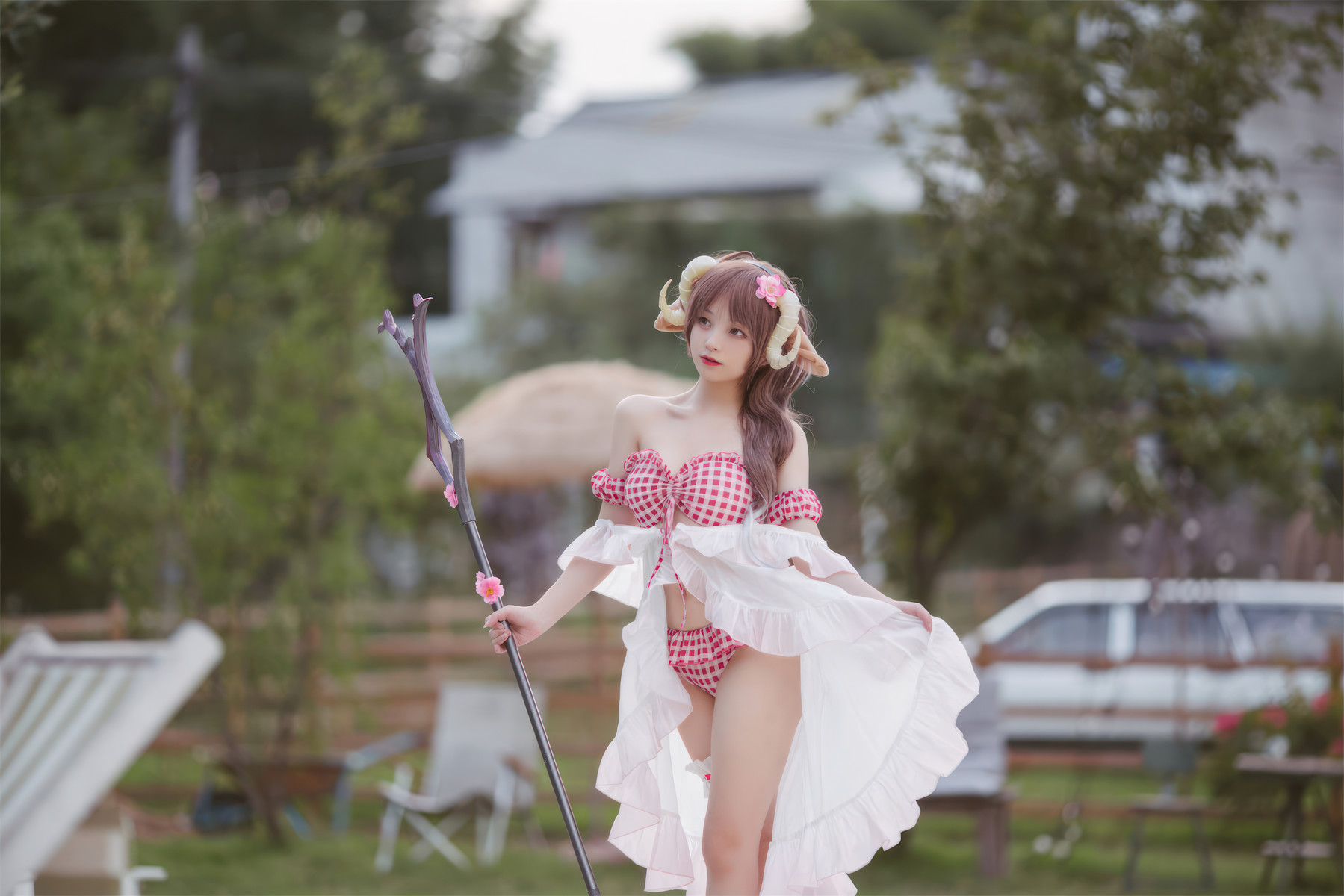 Cosplay 花铃 小羊夏卉の写真 13