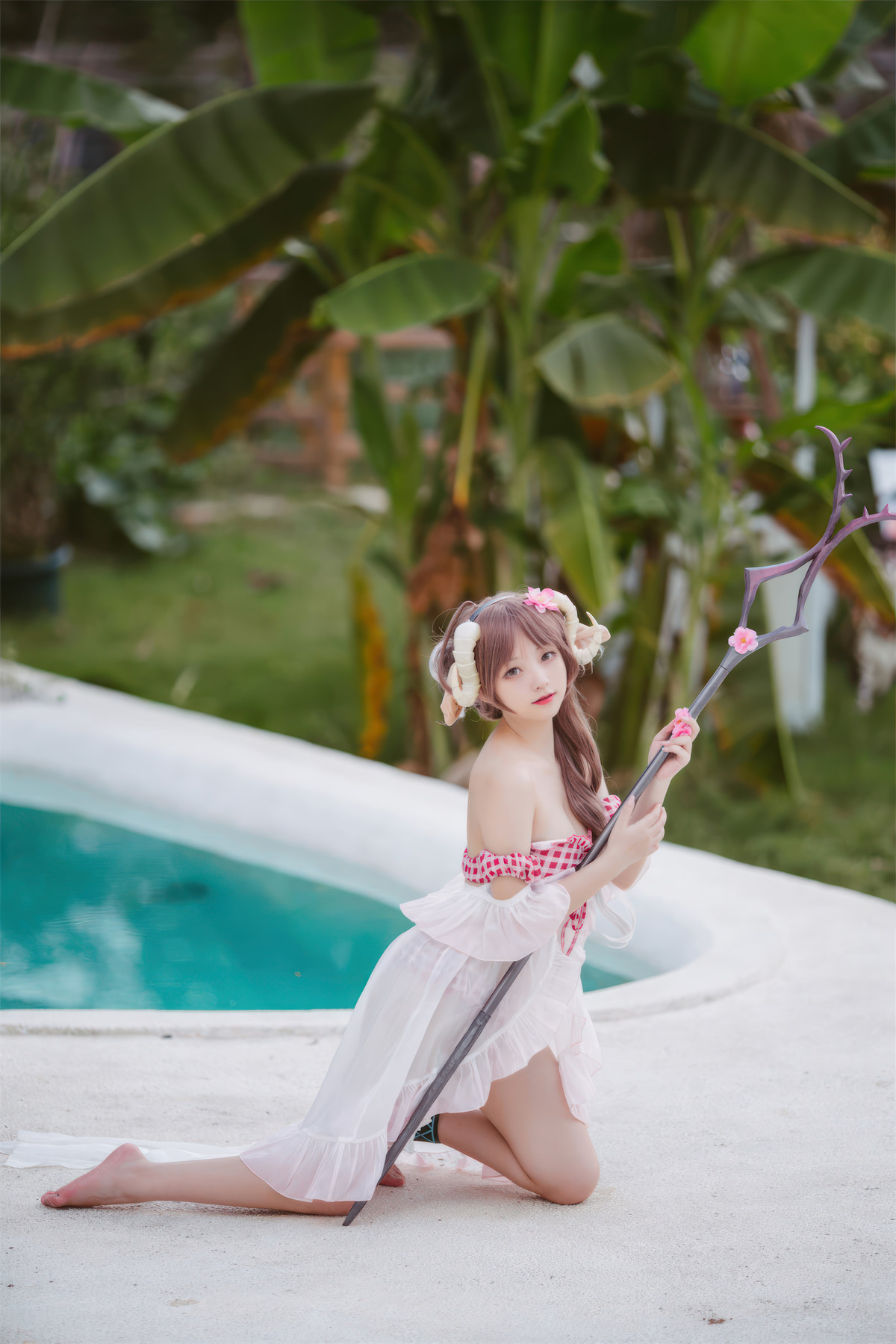 Cosplay 花铃 小羊夏卉の写真 23