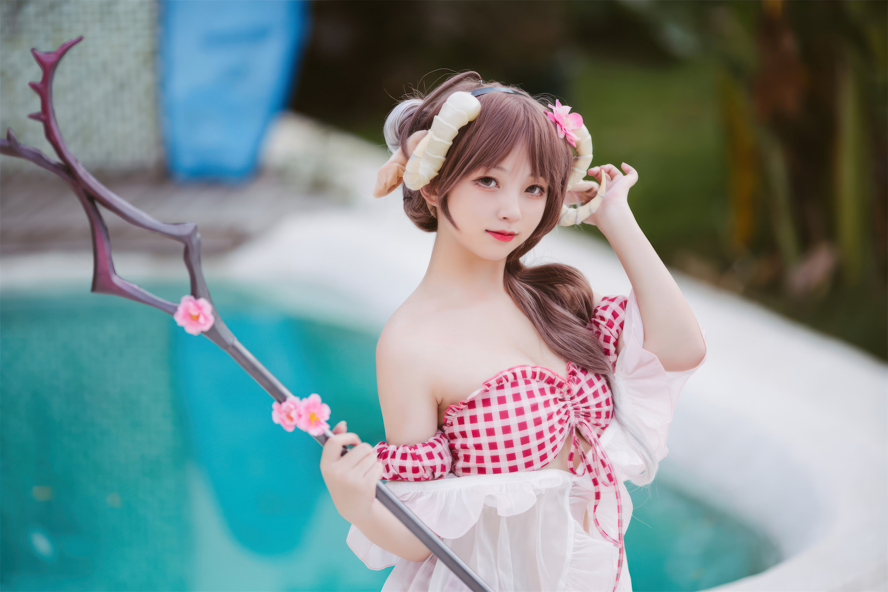 Cosplay 花铃 小羊夏卉の写真 28