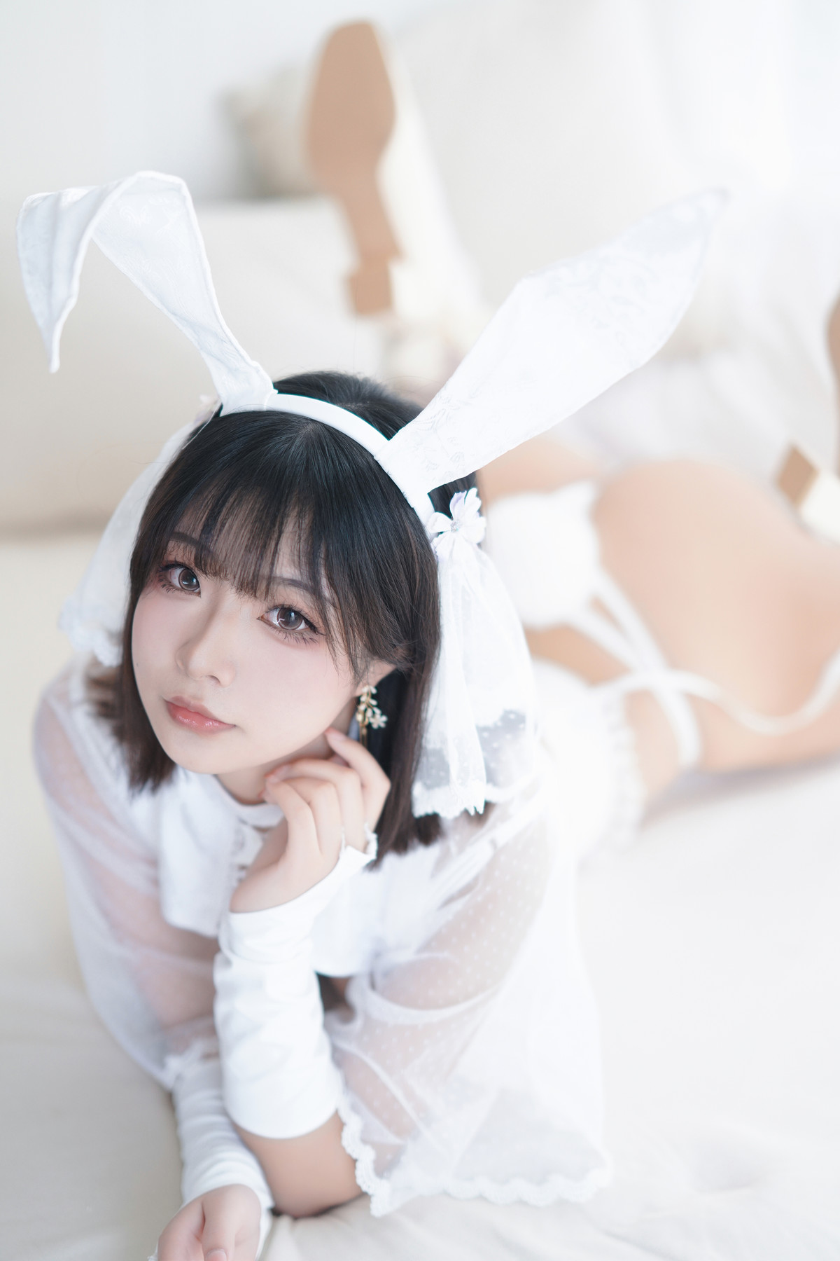 Cosplay Yuuhui玉汇 雪兔 Set.02の写真 15