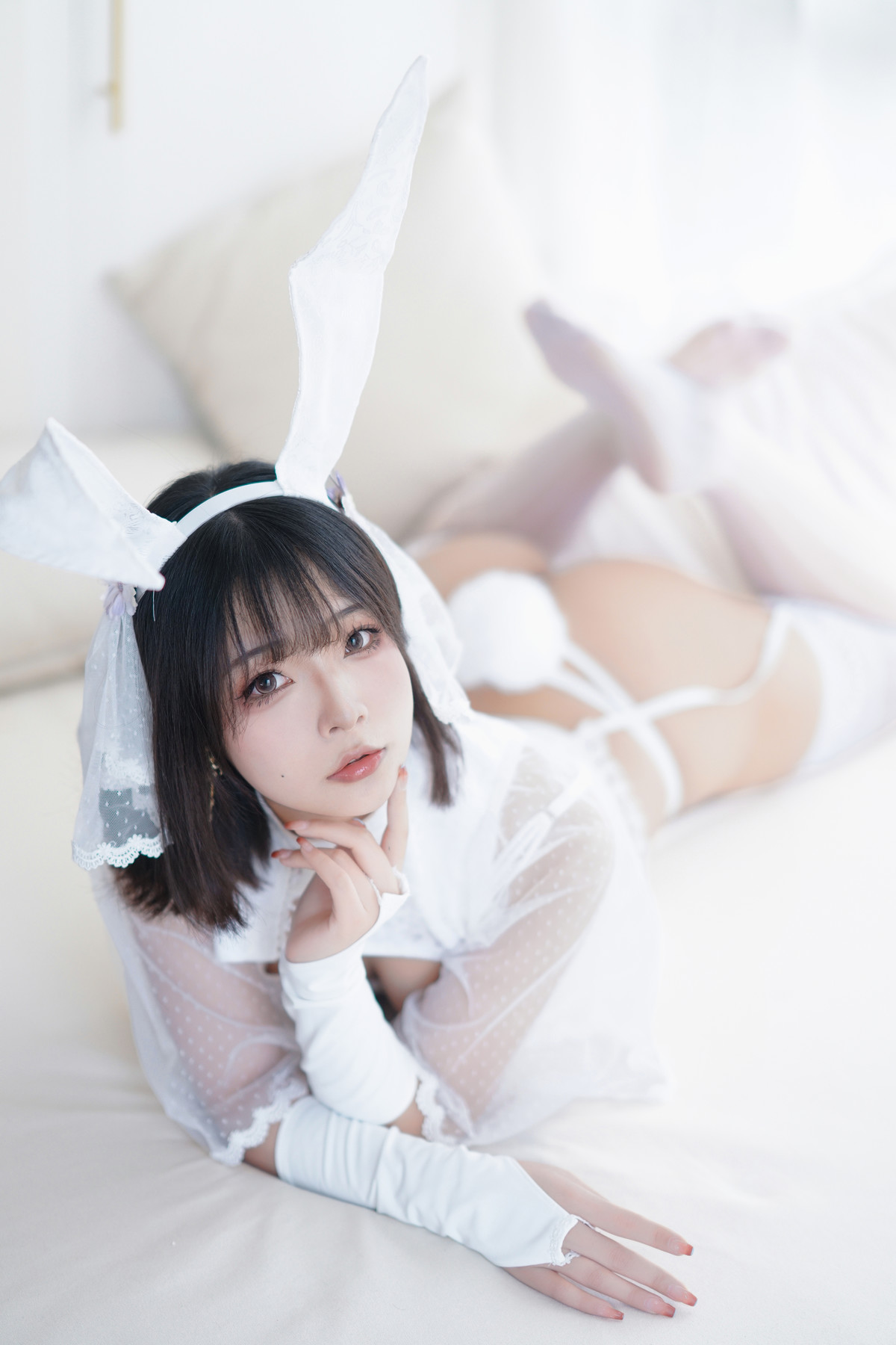 Cosplay Yuuhui玉汇 雪兔 Set.02の写真 16
