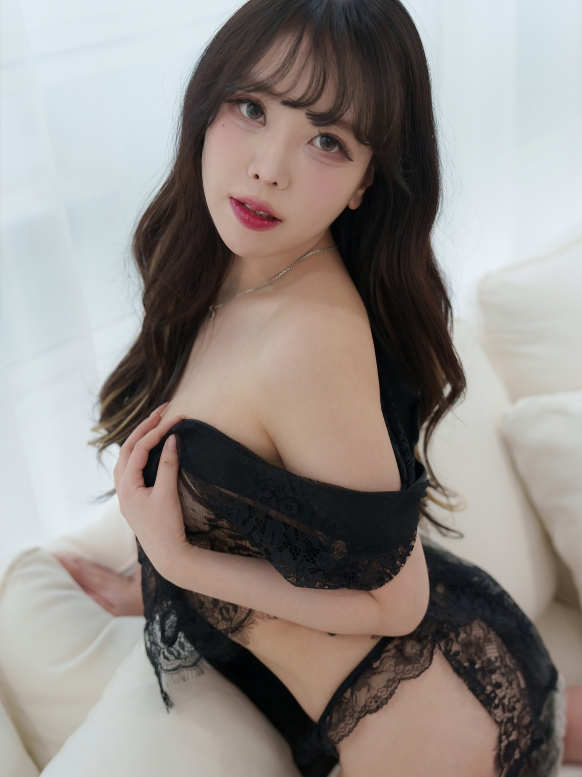 Zia 지아, Bimilstory Vol.19 “See-through lingerie” Set.01の写真 2