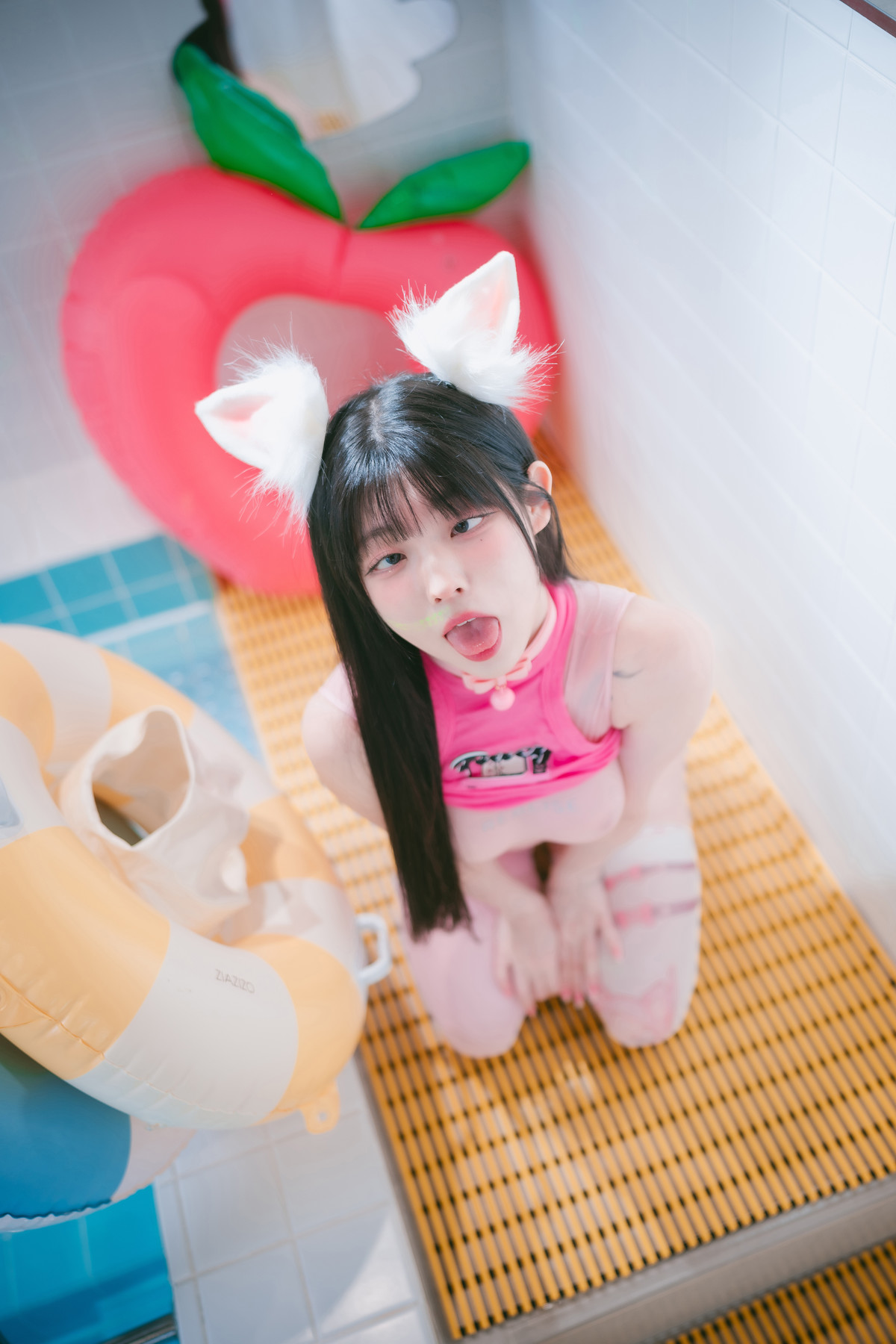 Yudi 유디, DJAWA “Pink Bunny & Black Cat” Set.02の写真 9
