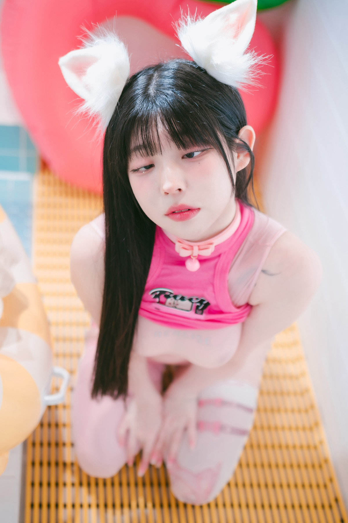 Yudi 유디, DJAWA “Pink Bunny & Black Cat” Set.02の写真 11