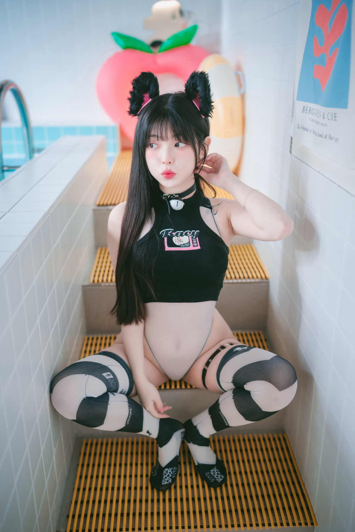 Yudi 유디, DJAWA “Pink Bunny & Black Cat” Set.03の写真 4