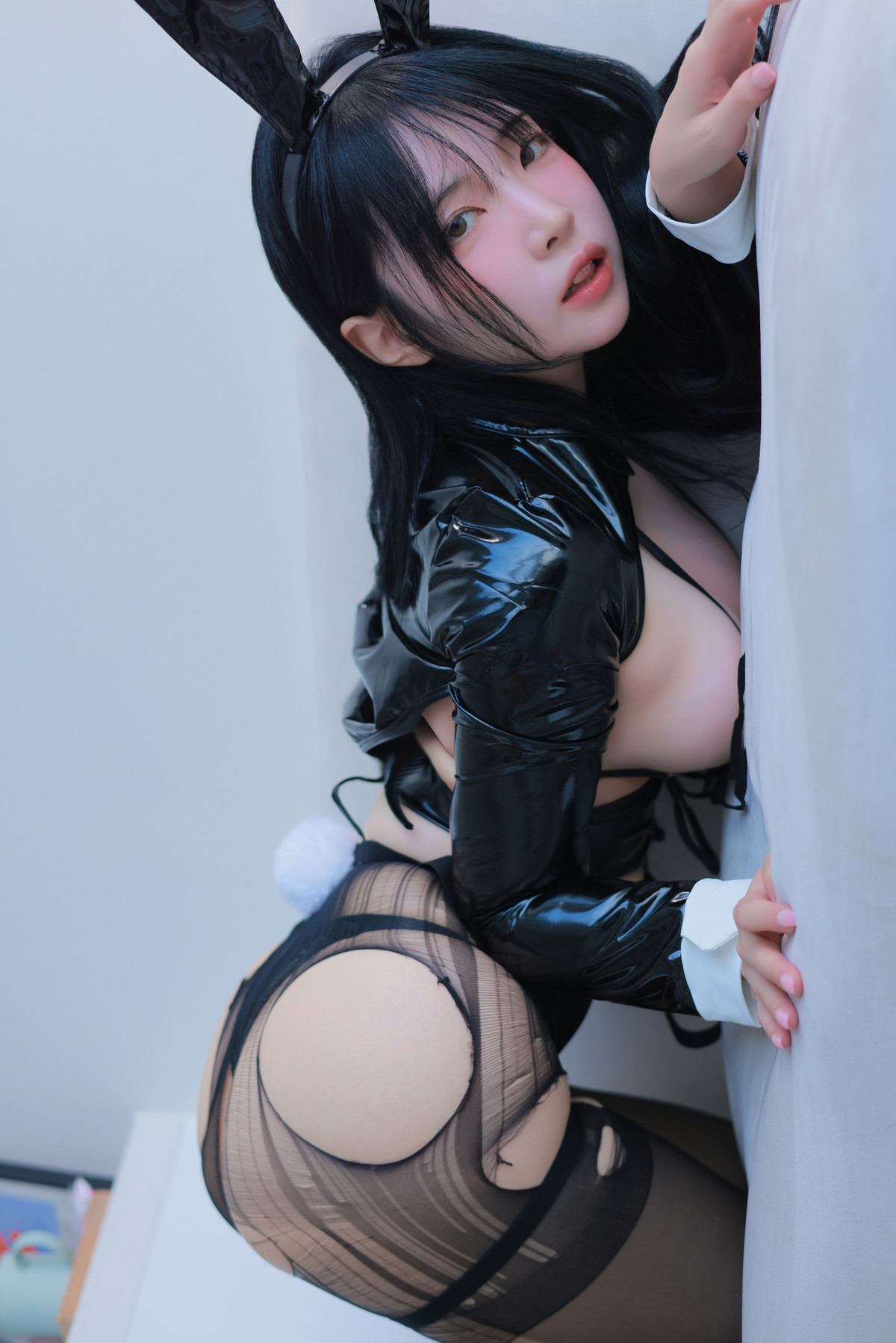 Rinaモモリナ, Patreon “Black Rabbit” Set.02の写真 8