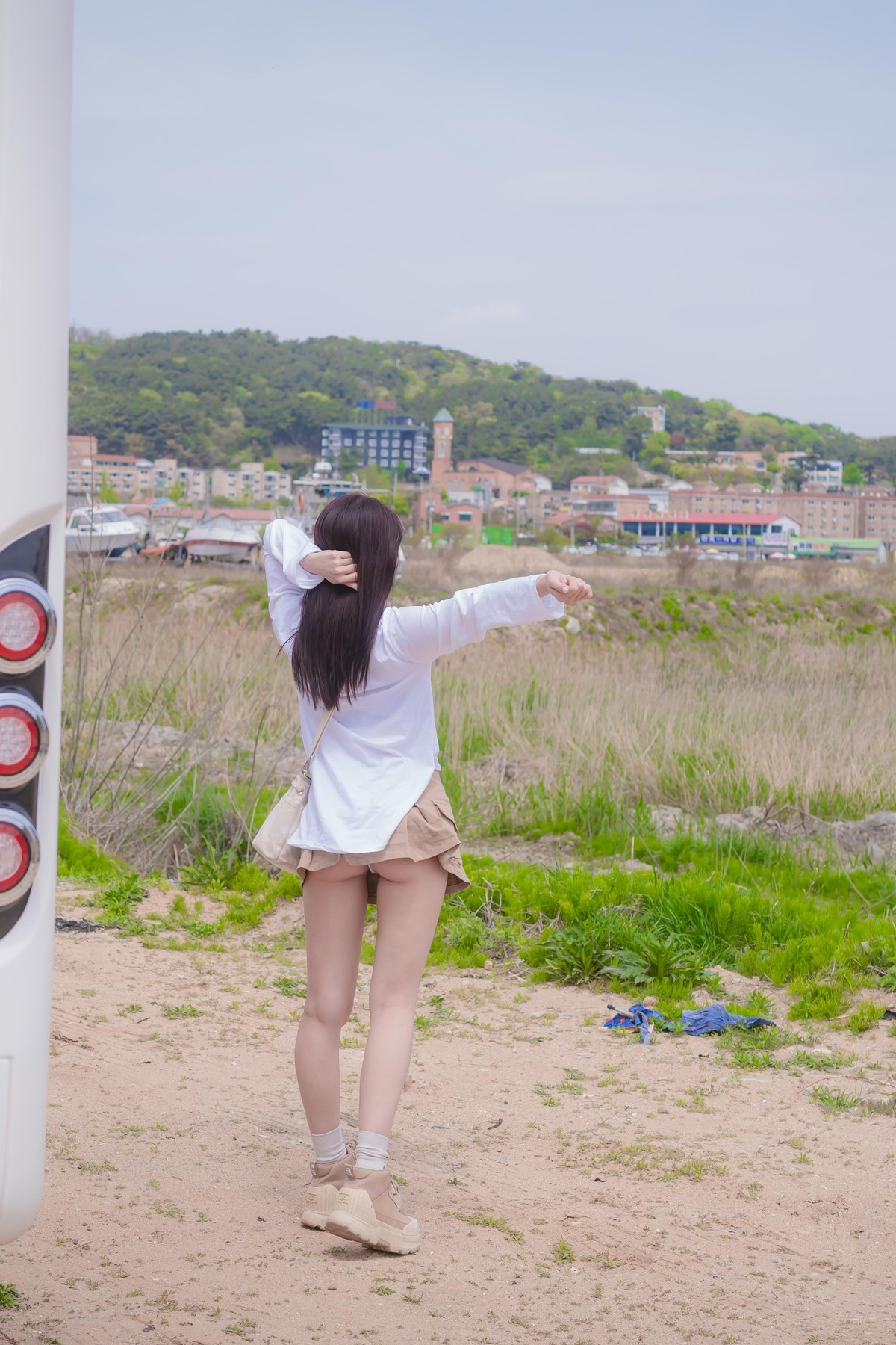Yeha 예하, PURE MEDIA Vol.287 “Sex Vacation in Camping Car” Set.03の写真 8